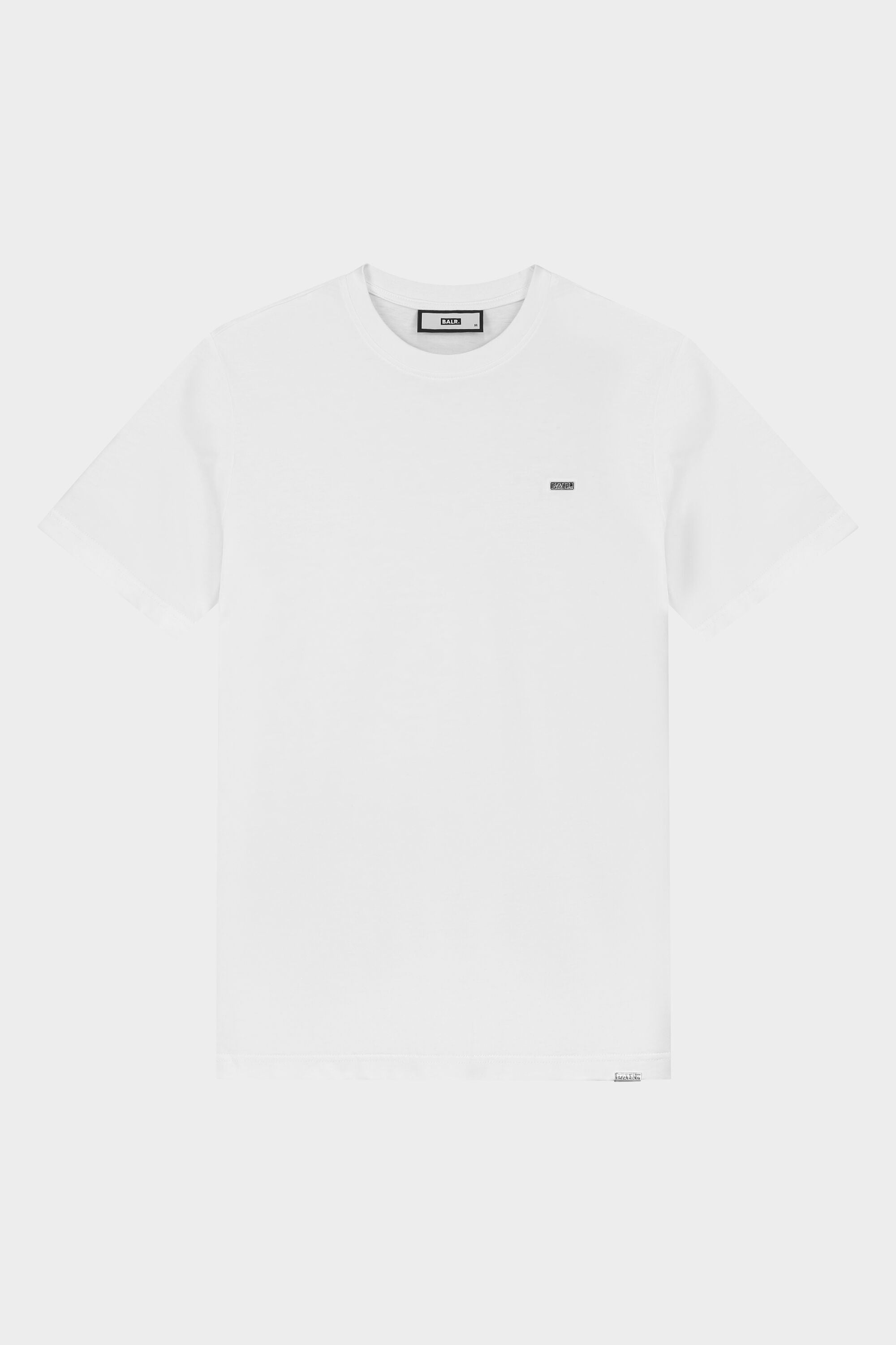 Sebastian Slim Small Metal Badge T-shirt Bright White – BALR.