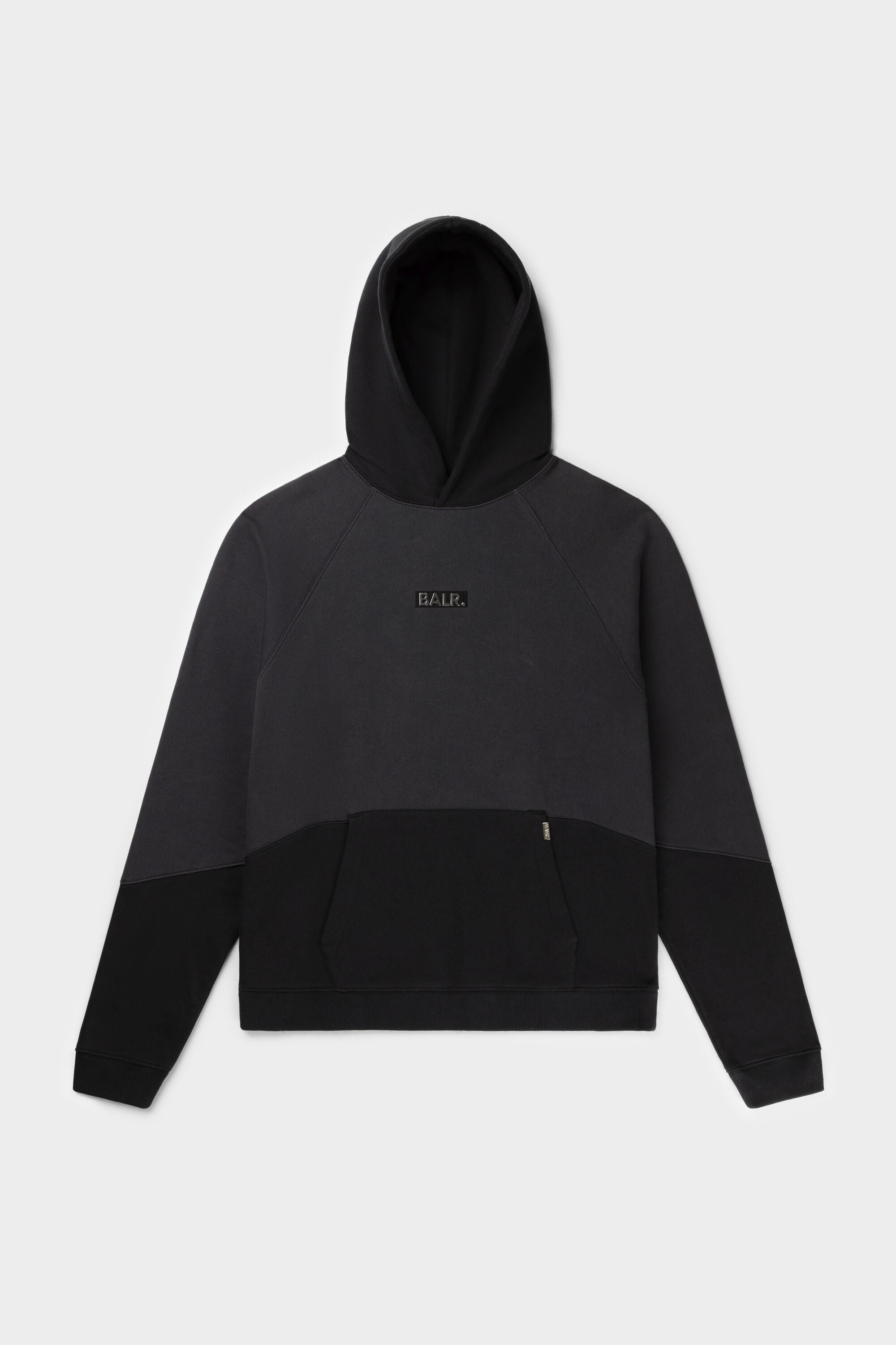 Carter Loose Double Arrow Hoodie Jet Black/Asphalt