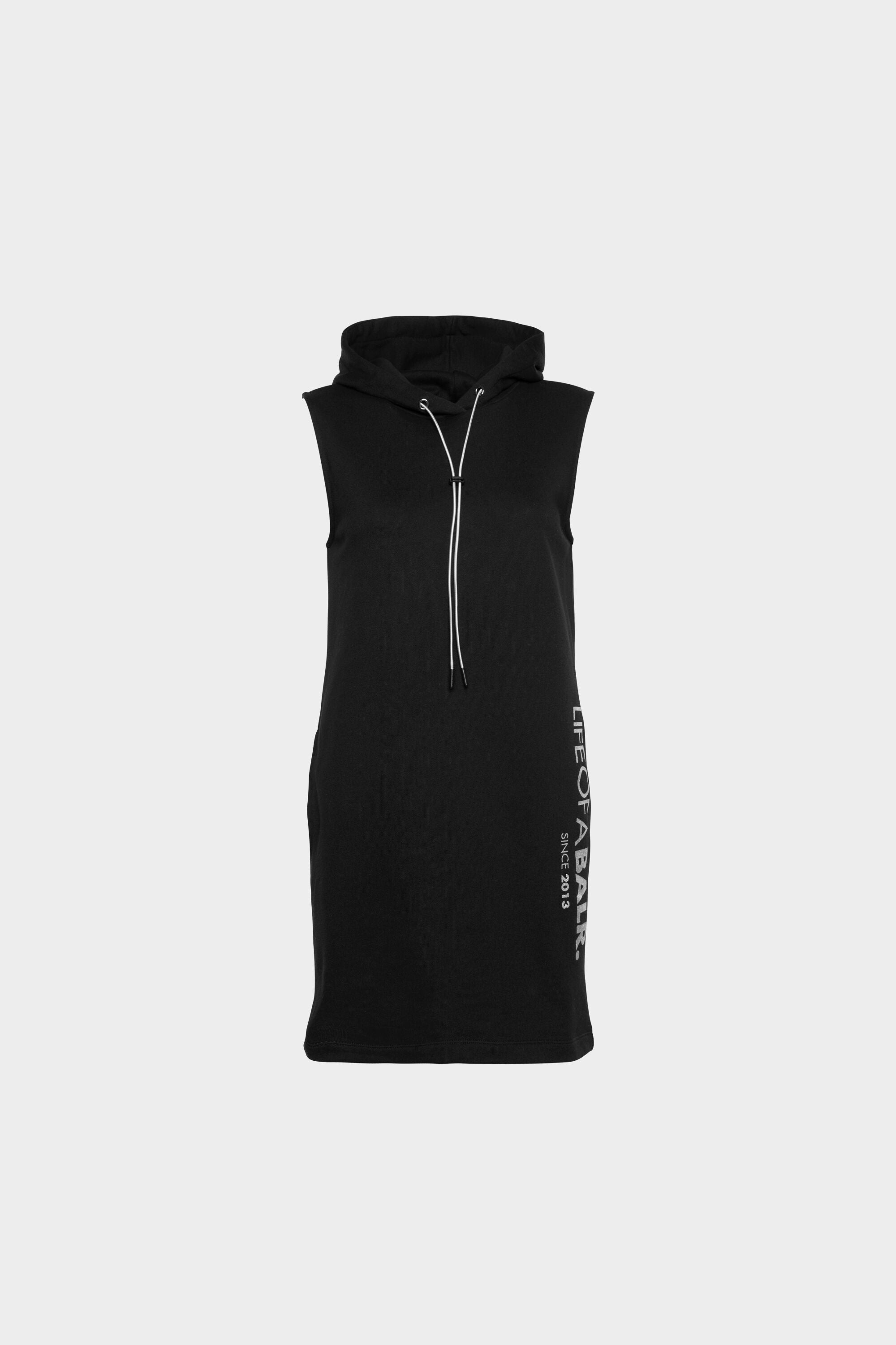 LOAB Hoodie Dress S/Less Black – BALR.