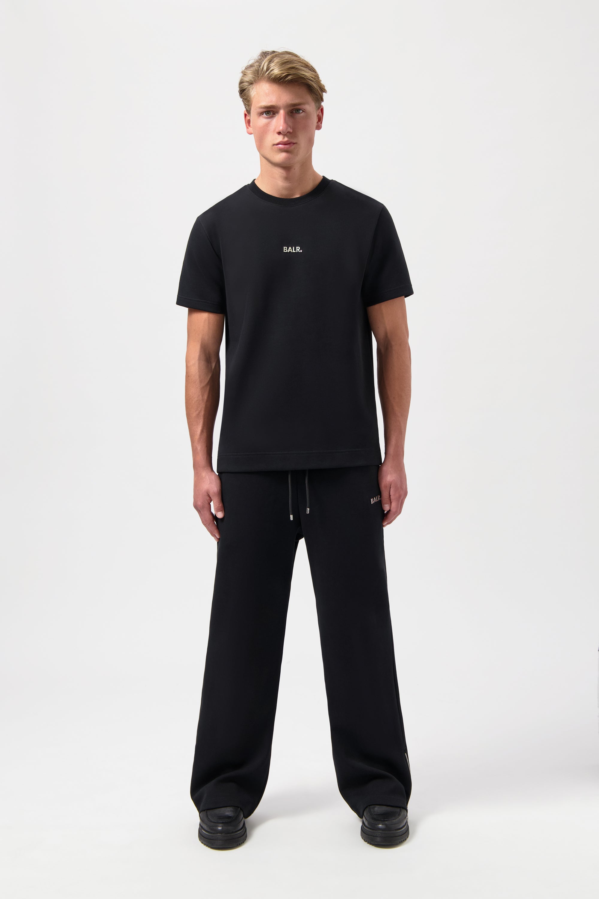 Regular de la serie Q Fit Camiseta Jet Black