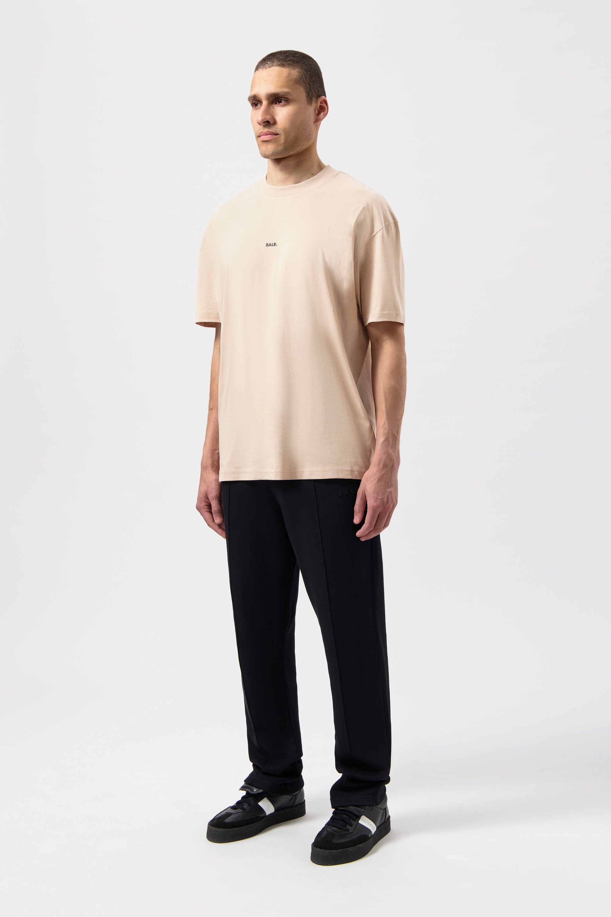 Brand Box Fit T-shirt Sesame