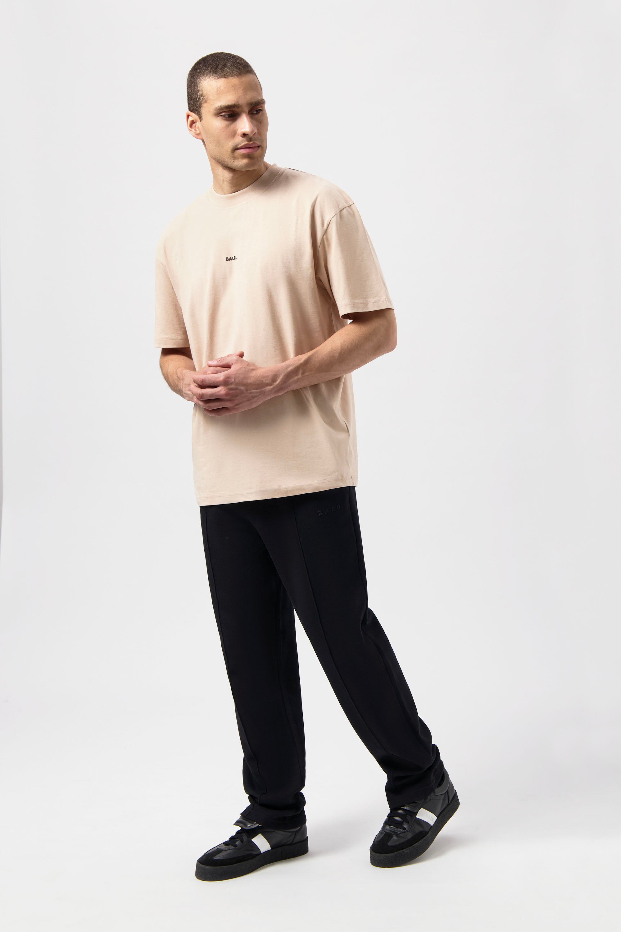 Brand Box Fit T-shirt Sesame