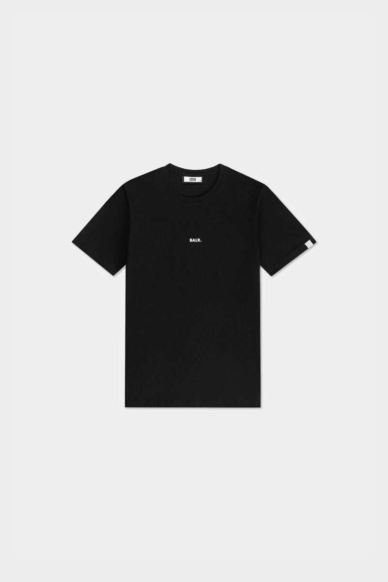 Brand Regular Fit T-shirt Jet Black