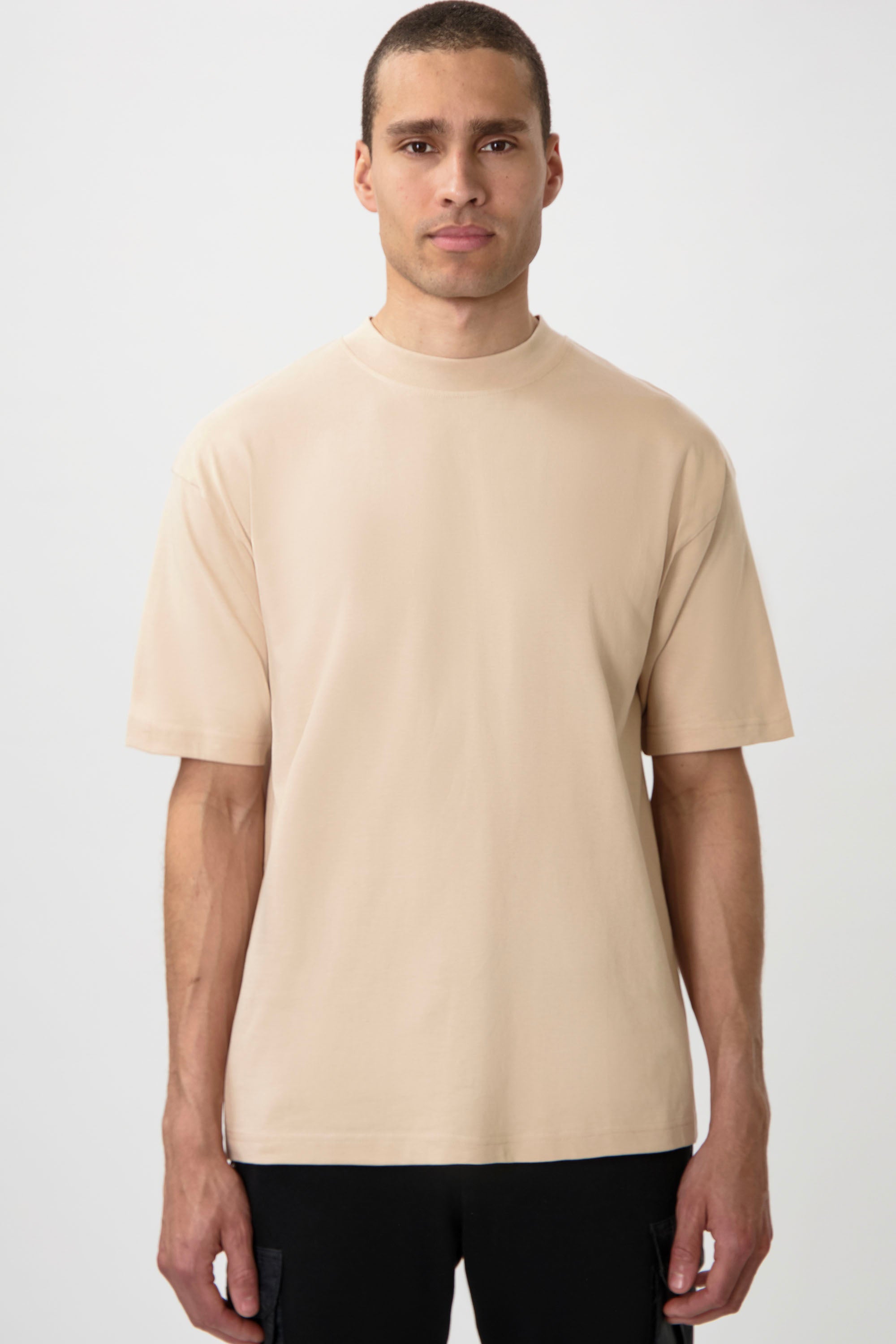 Game Day Box Fit T-shirt Sesame