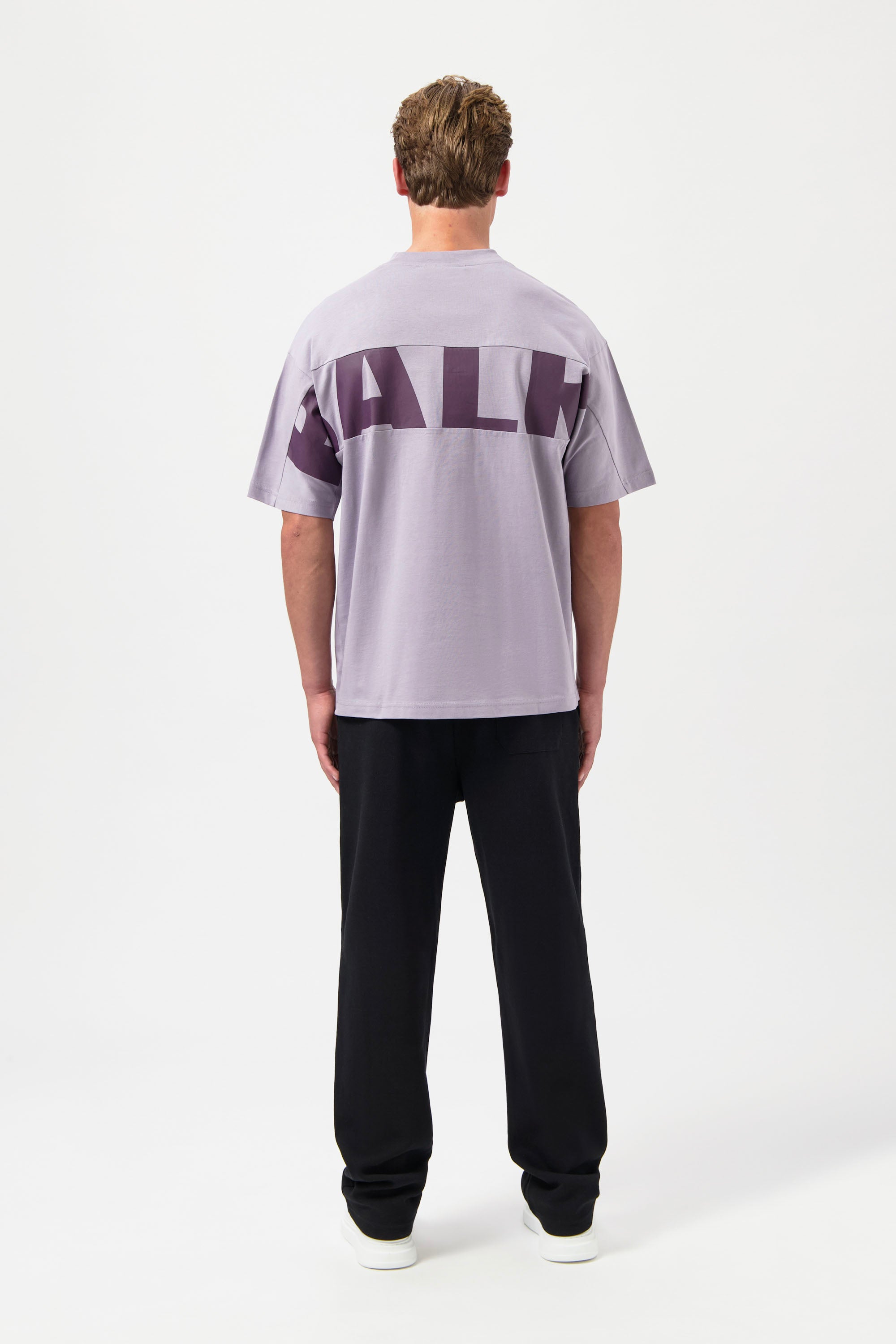 Game Day Box Fit T-shirt Ultimate Grape