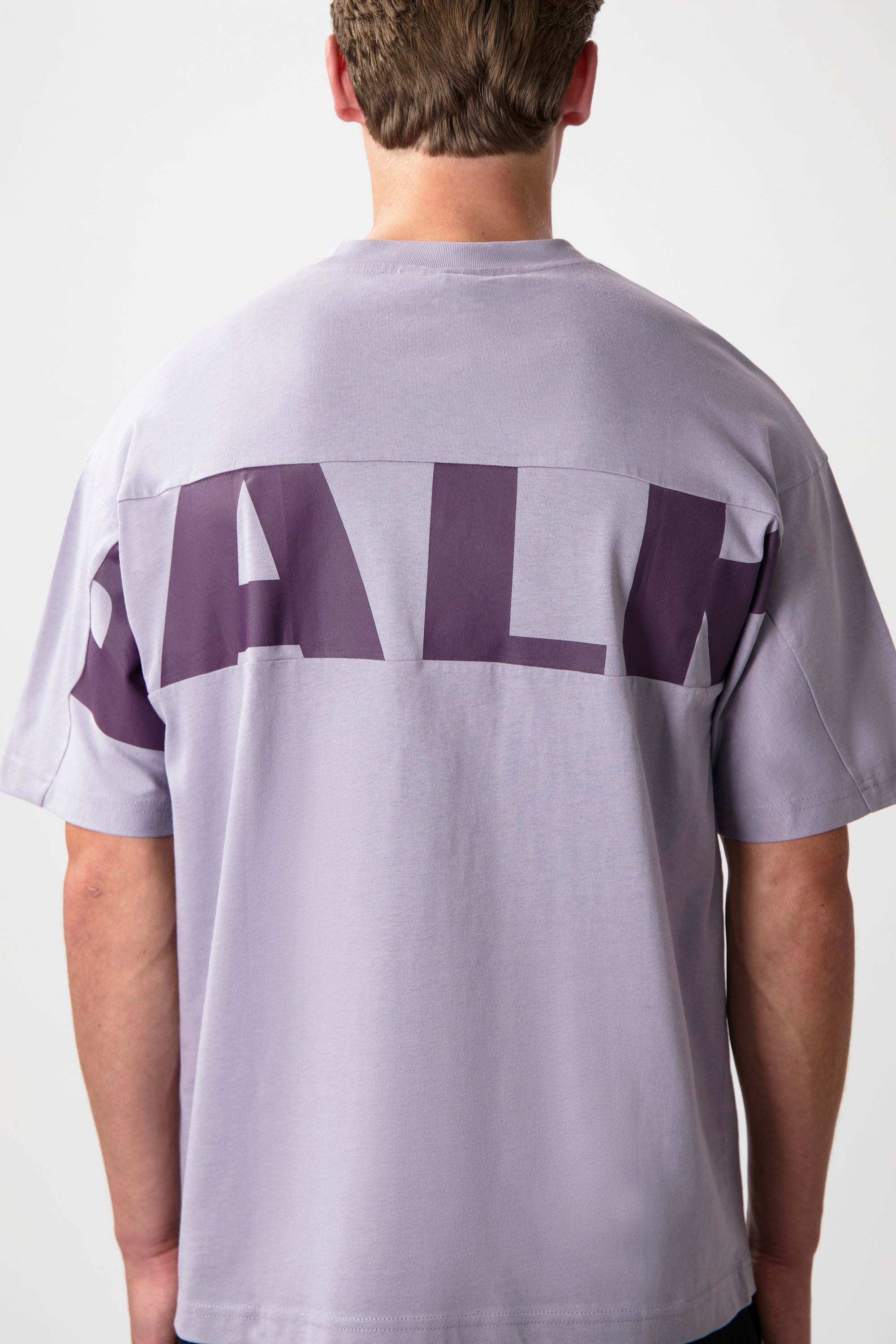 Game Day Box Fit T-Shirt Ultimate Grape