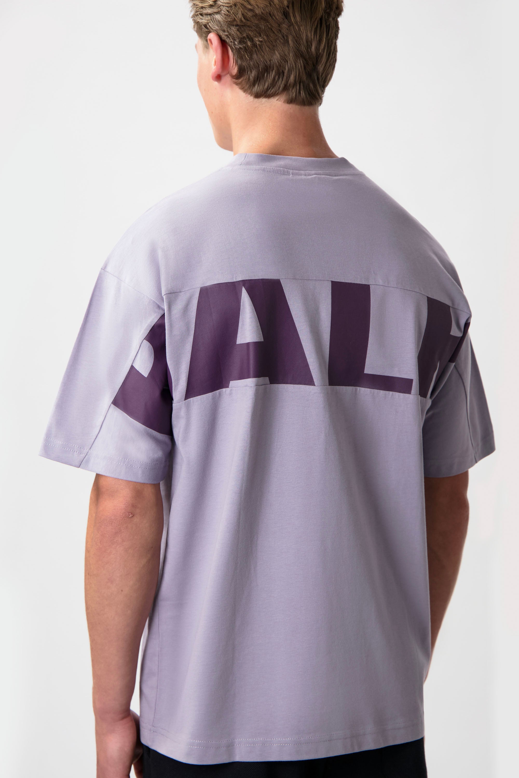 Game Day Box Fit T-Shirt Ultimate Grape