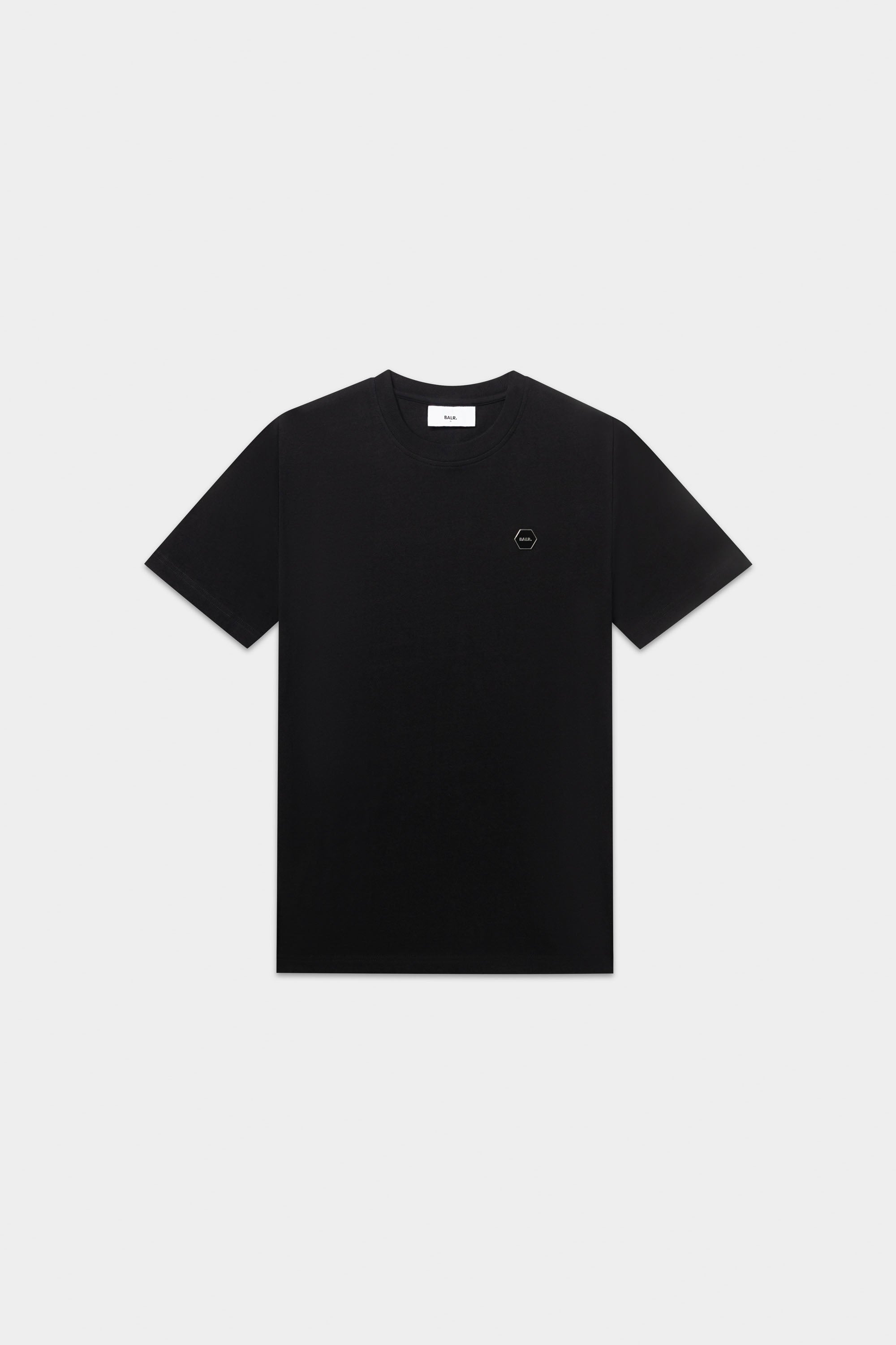 Hexline Regulär Fit T-Shirt Jet Black