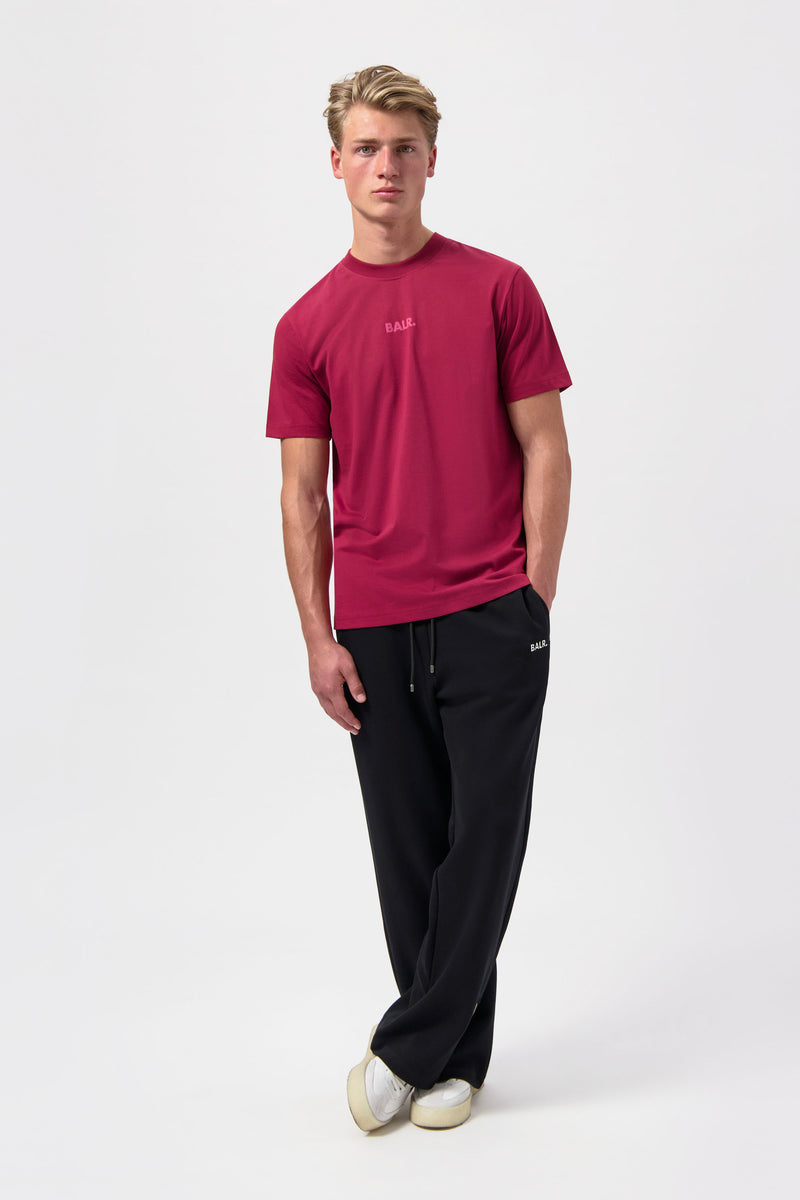 BALR. Stadium Regular Fit T-Shirt Tibetian Red