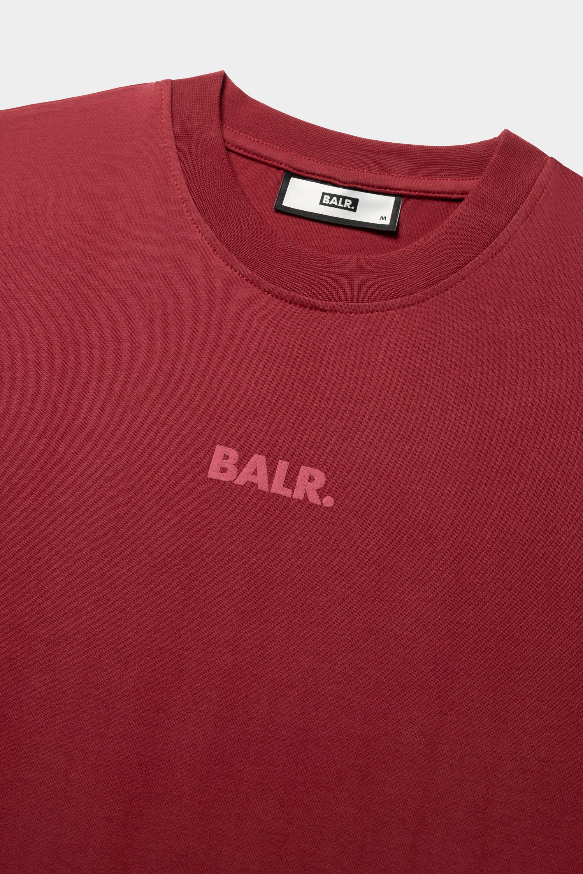 BALR. Stadium Regular Fit T-Shirt Tibetian Red