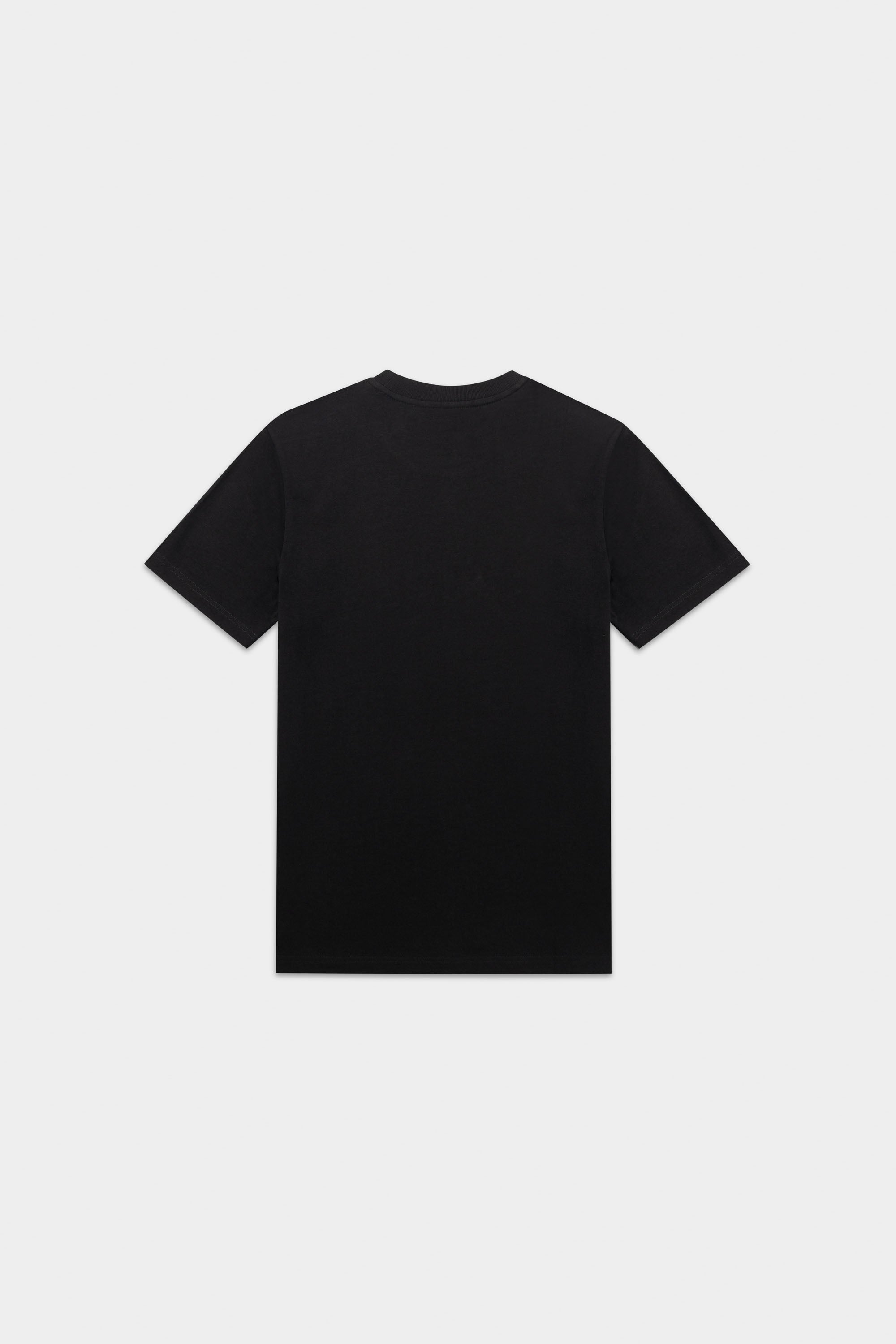 BALR. Monogram Embro Regulär Fit T-Shirt Jet Black/Tibetian Red