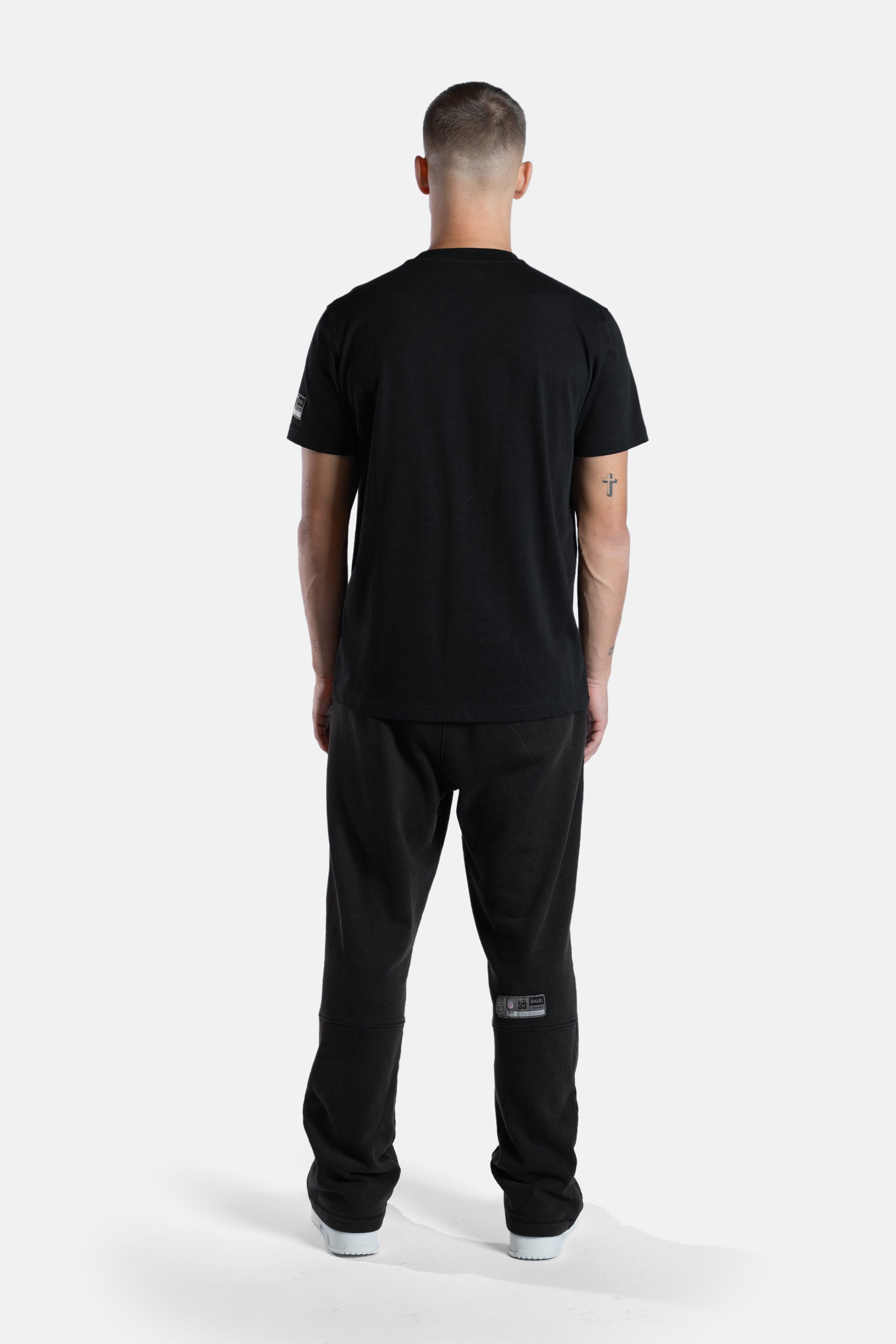 NFL x BALR. T-Shirt Jet Black