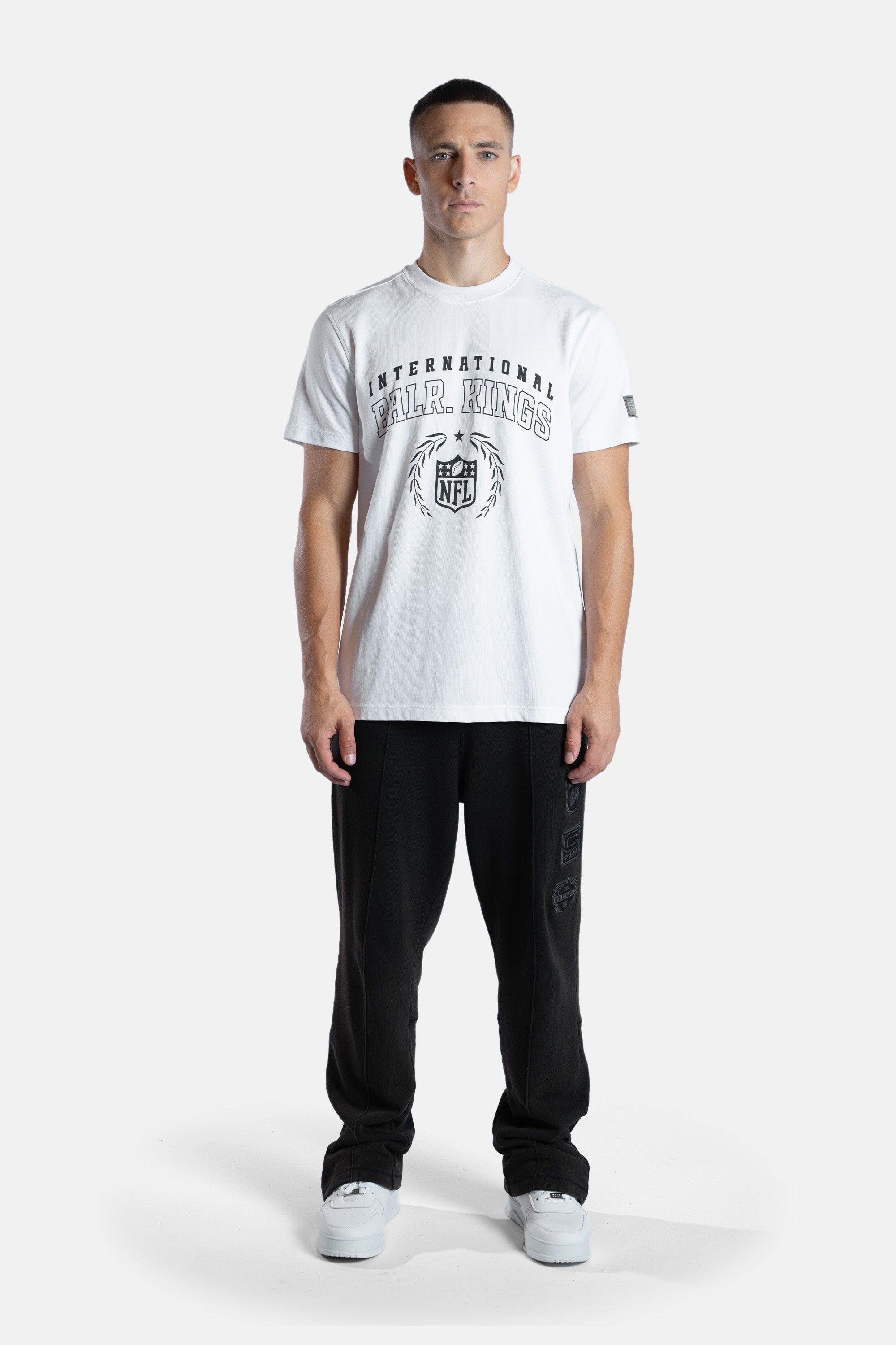 NFL x BALR. T-Shirt Bright White