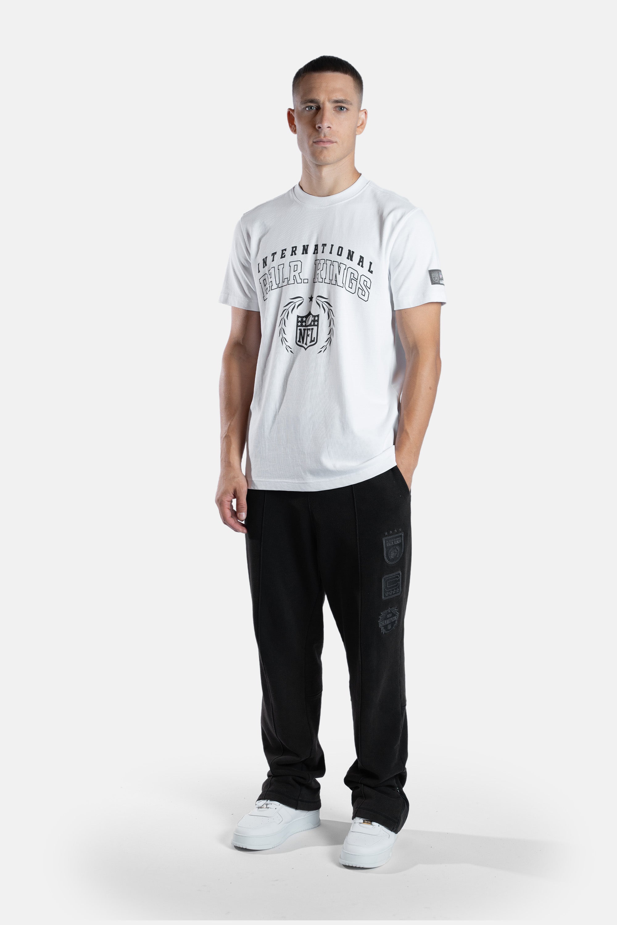 NFL x BALR. T-Shirt Bright White