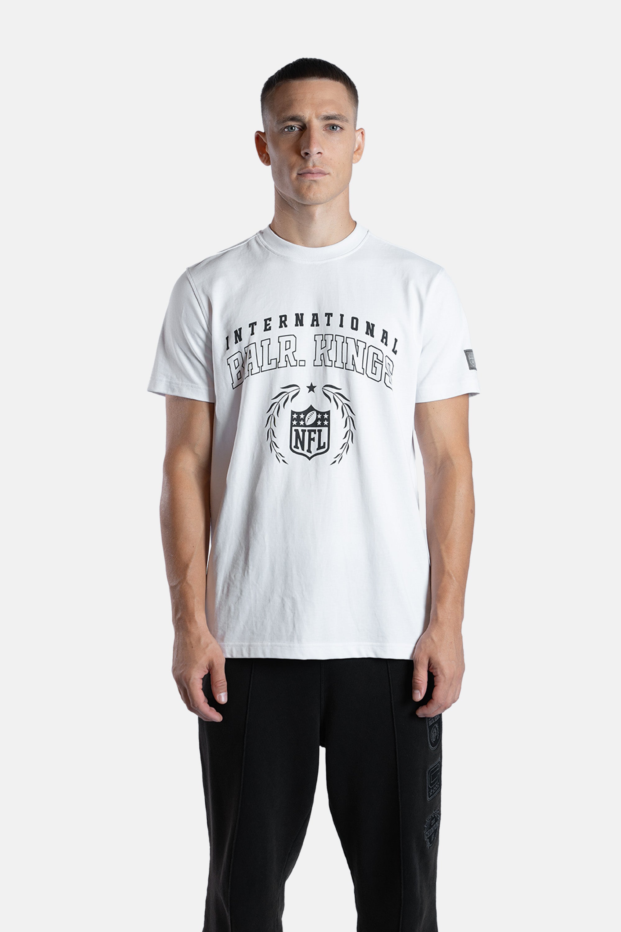 NFL x BALR. T-Shirt Bright White