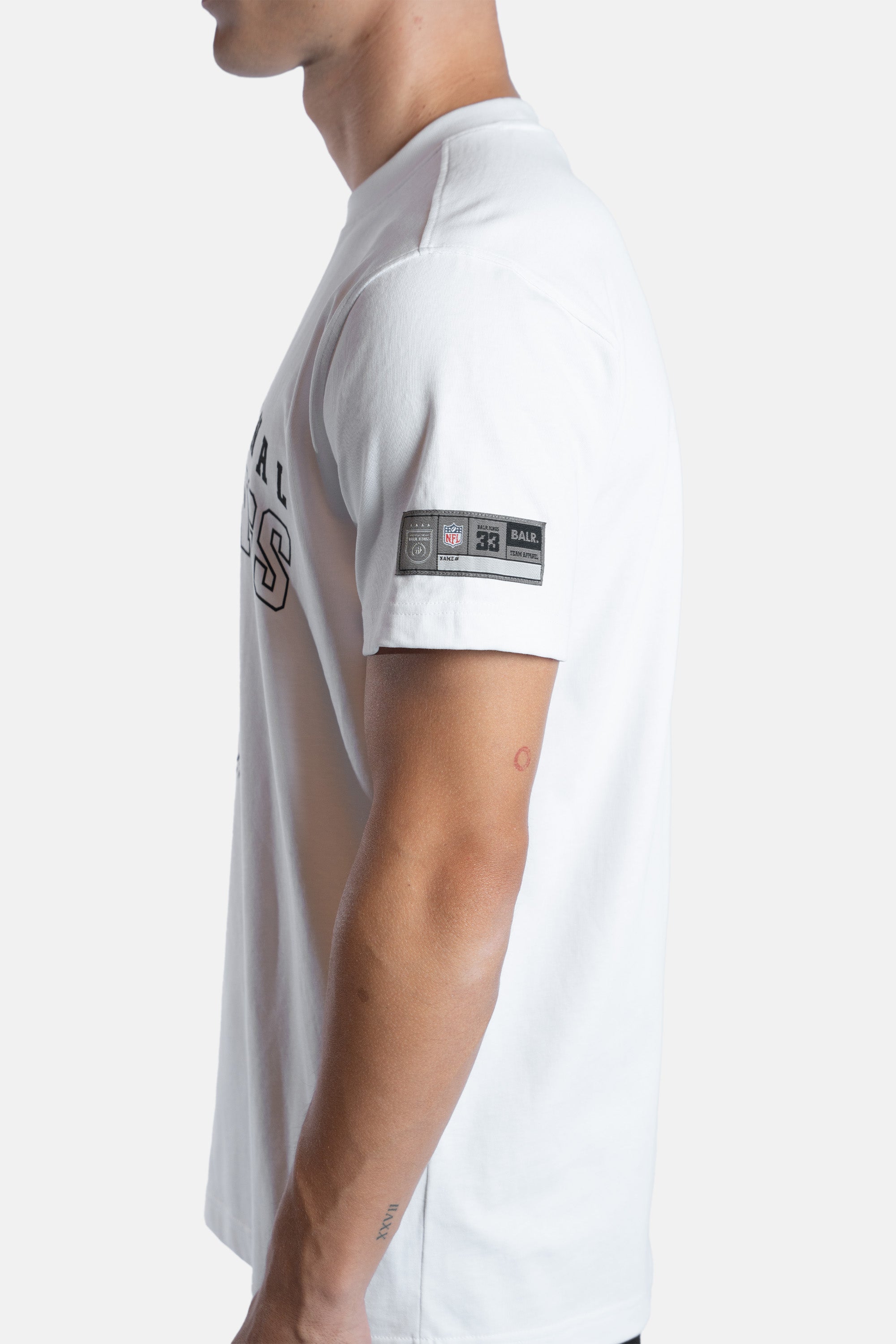 NFL x BALR. T-Shirt Bright White