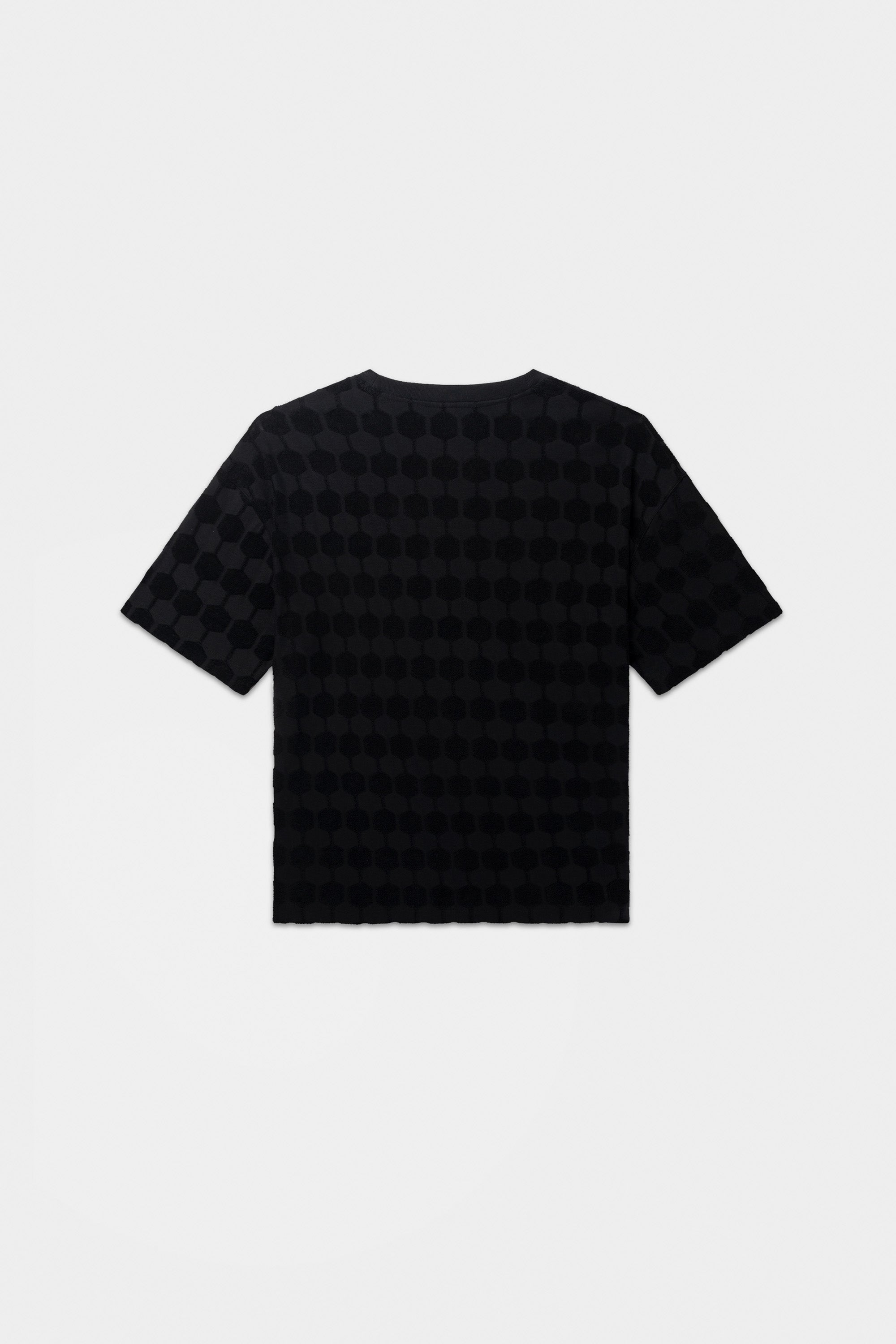 Terry Box T-Shirt Jet Black