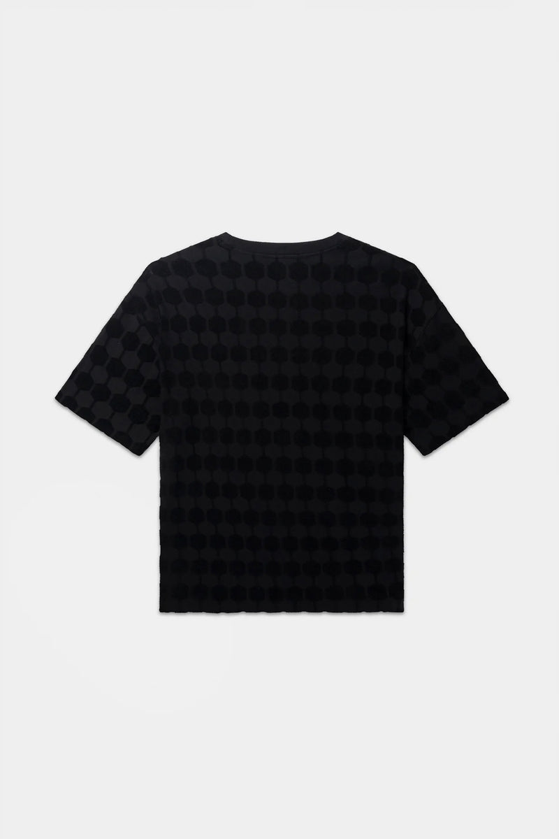 Terry Box T-Shirt Jet Black