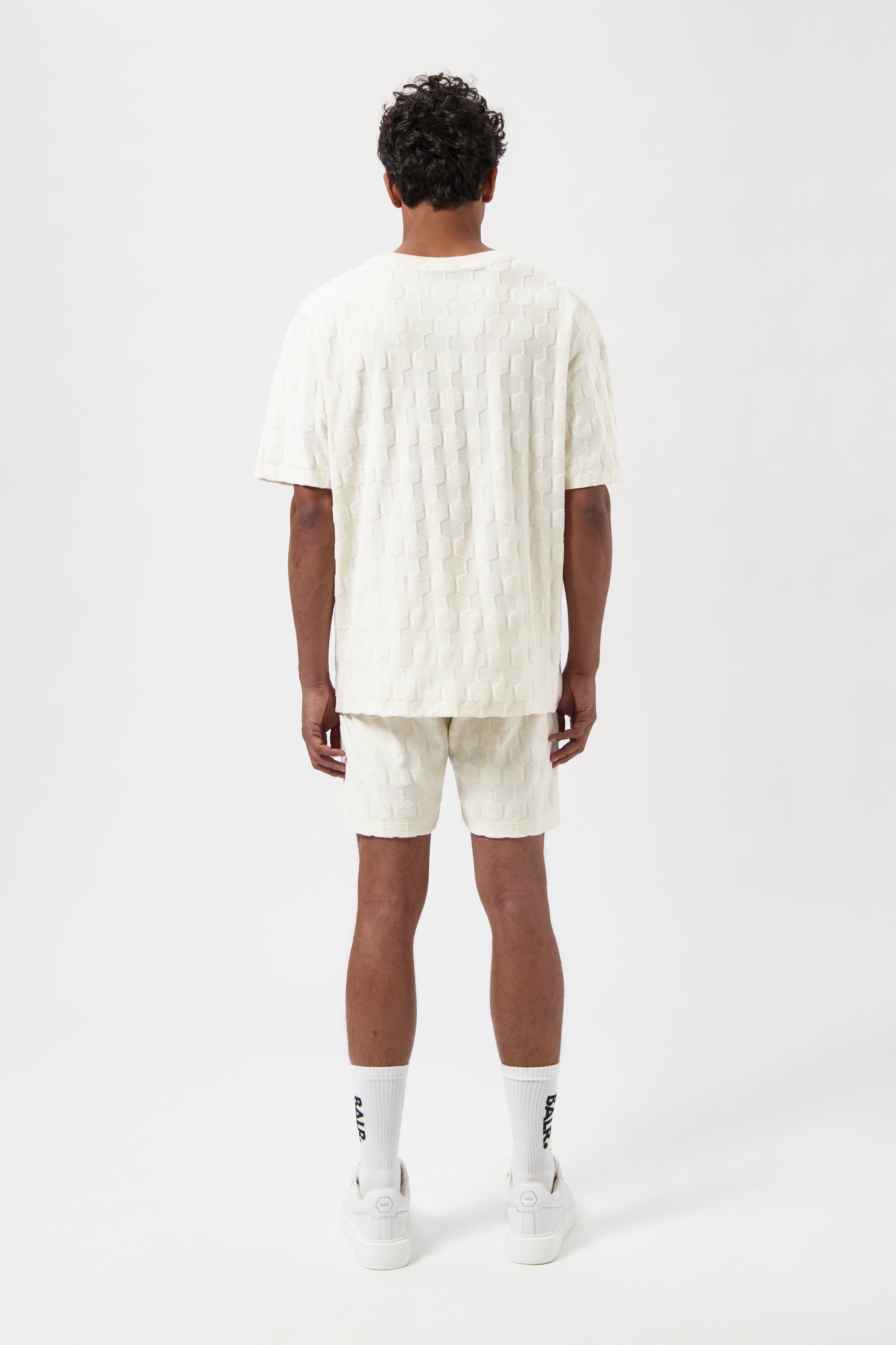 Terry Box T-Shirt Light Beige