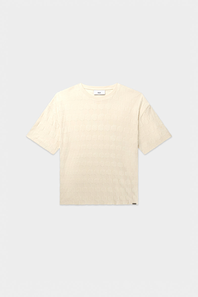 Terry Box T-Shirt Light Beige