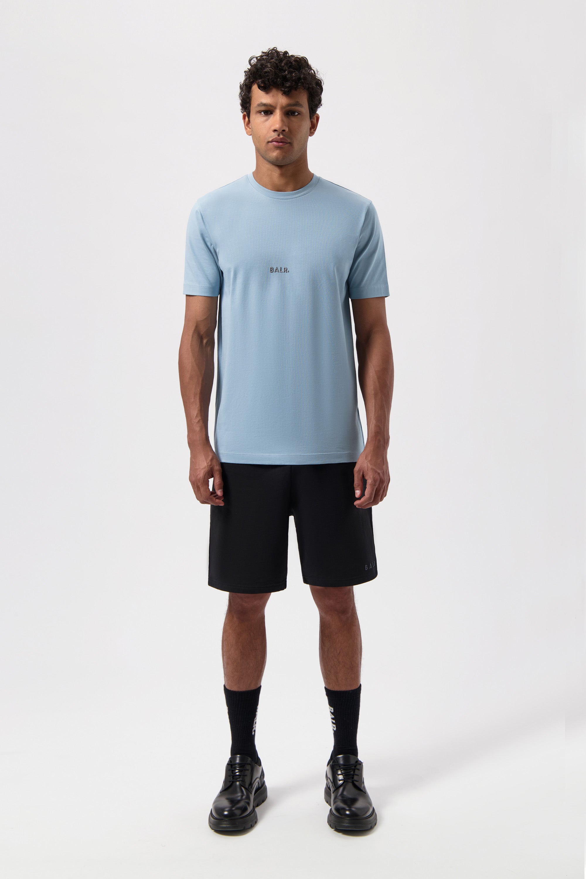 Logo Slim T-Shirt Arona Blue