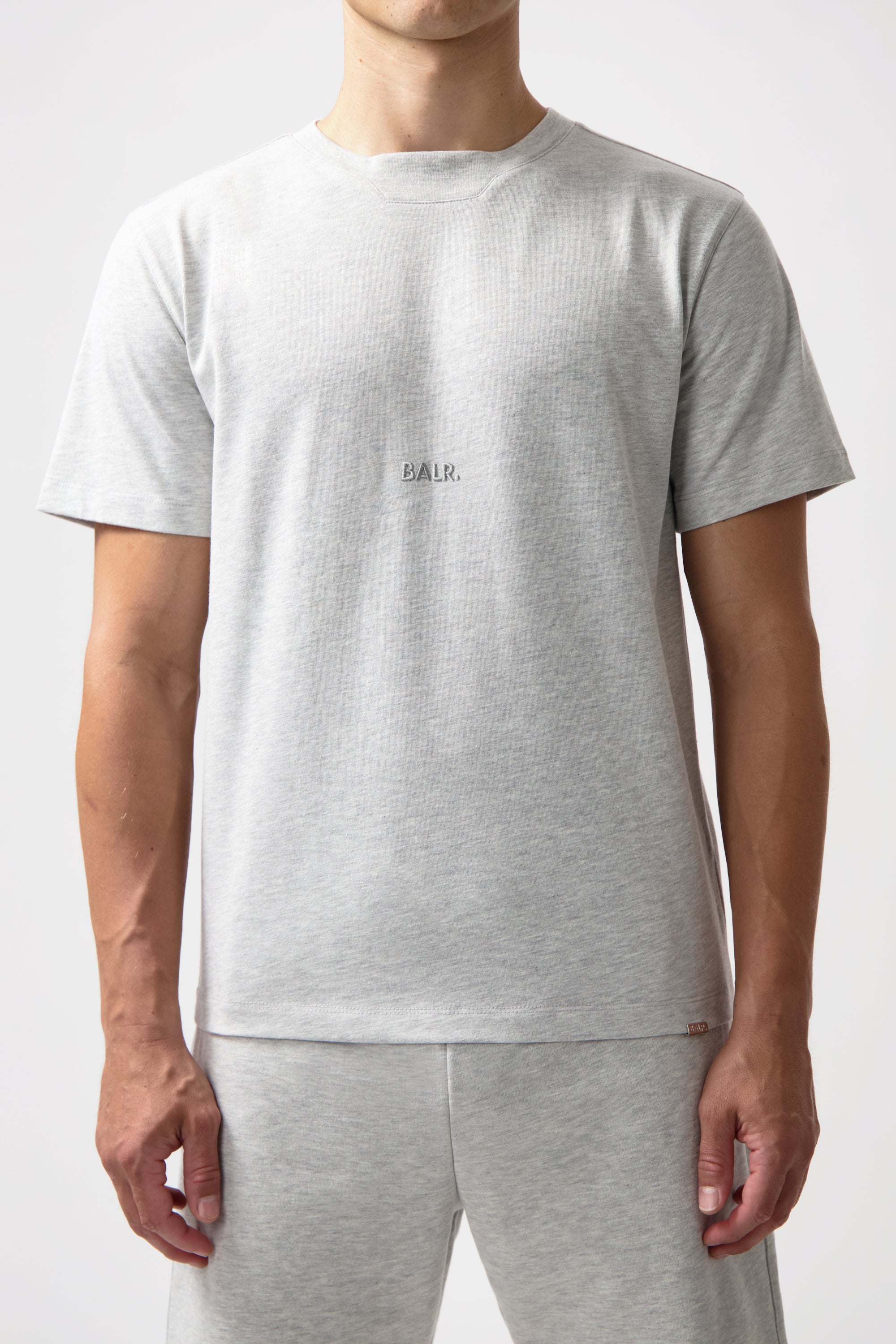 Logo T-Shirt Lt Grey Melange