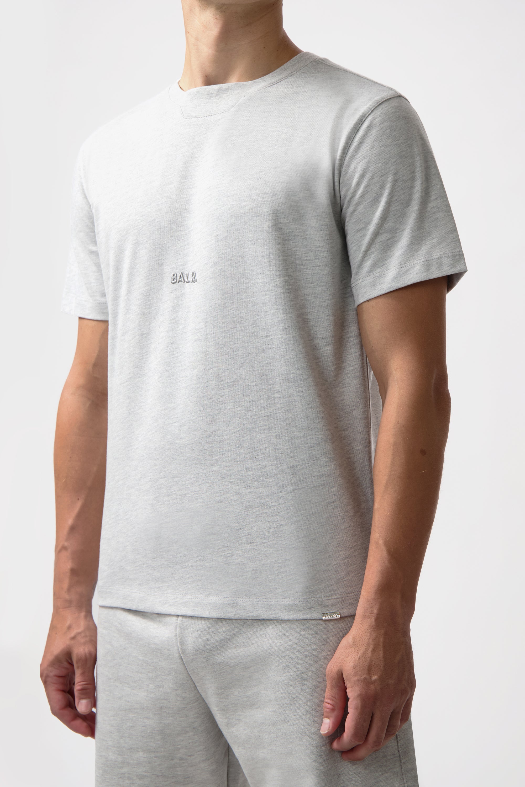 Logo T-Shirt Lt Grey Melange