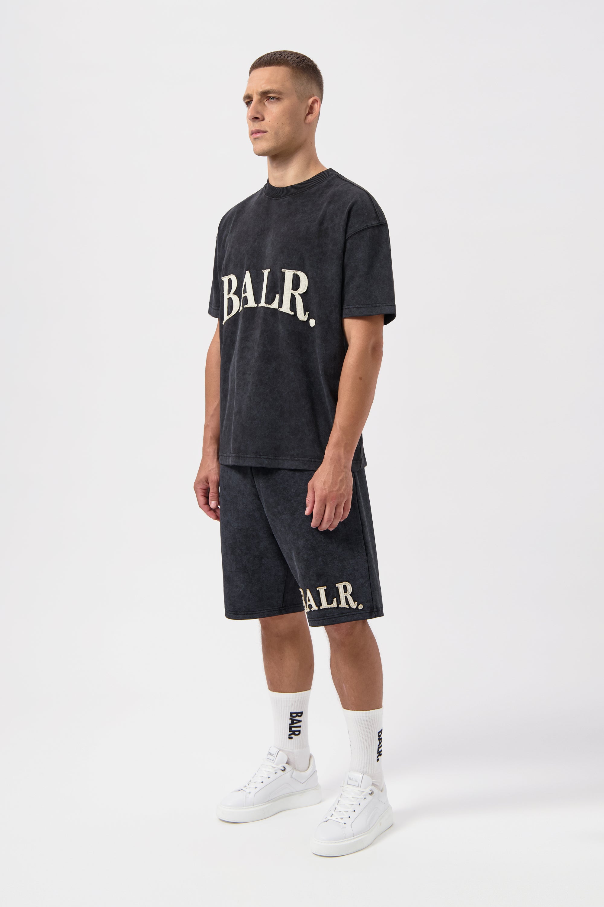 Urban Washed Box T-Shirt Jet Black