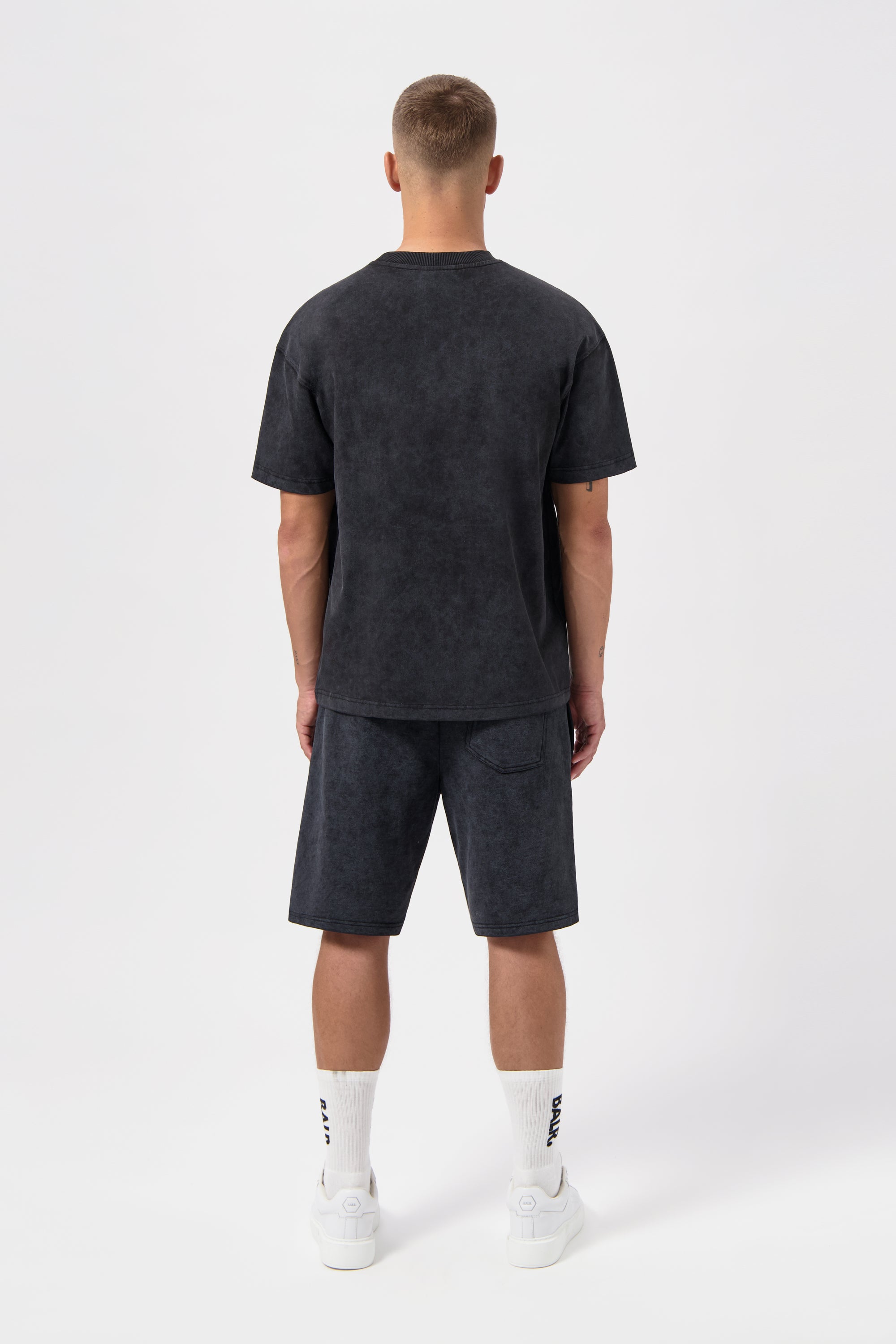 Urban Washed Box T-Shirt Jet Black