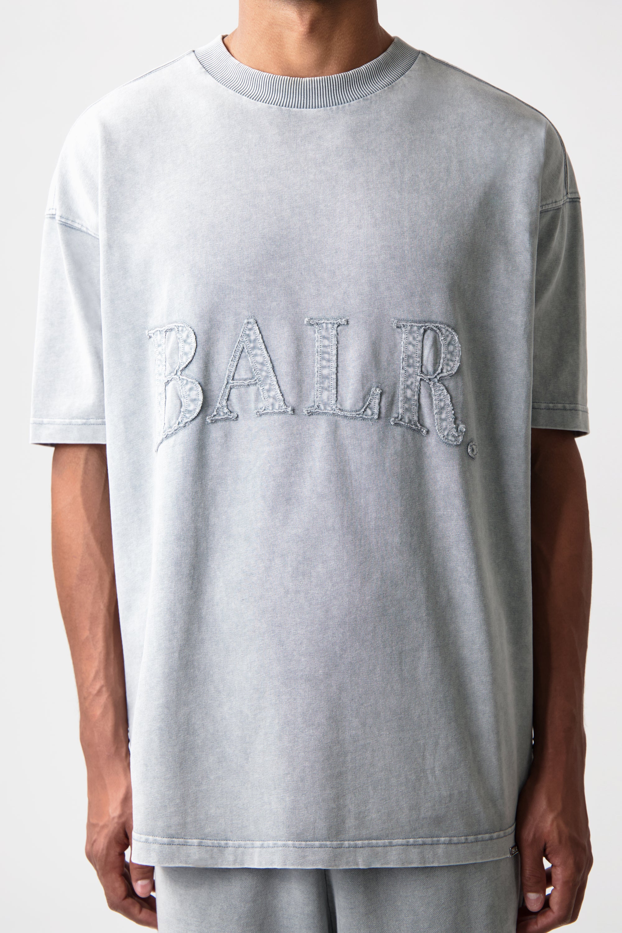 Urbano lavado Box Camiseta Dove Grey