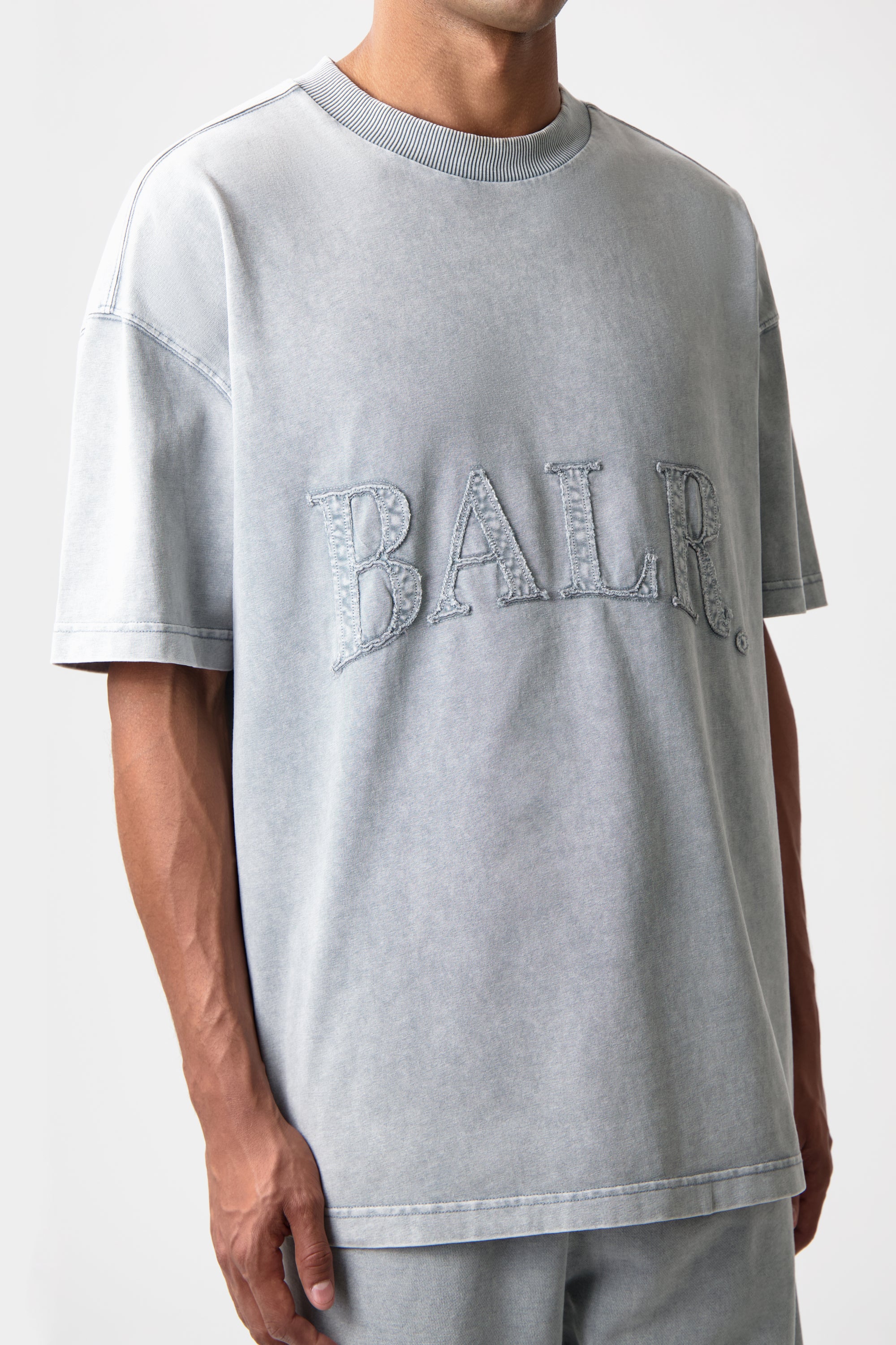 Urban Washed Box T-Shirt Dove Grey