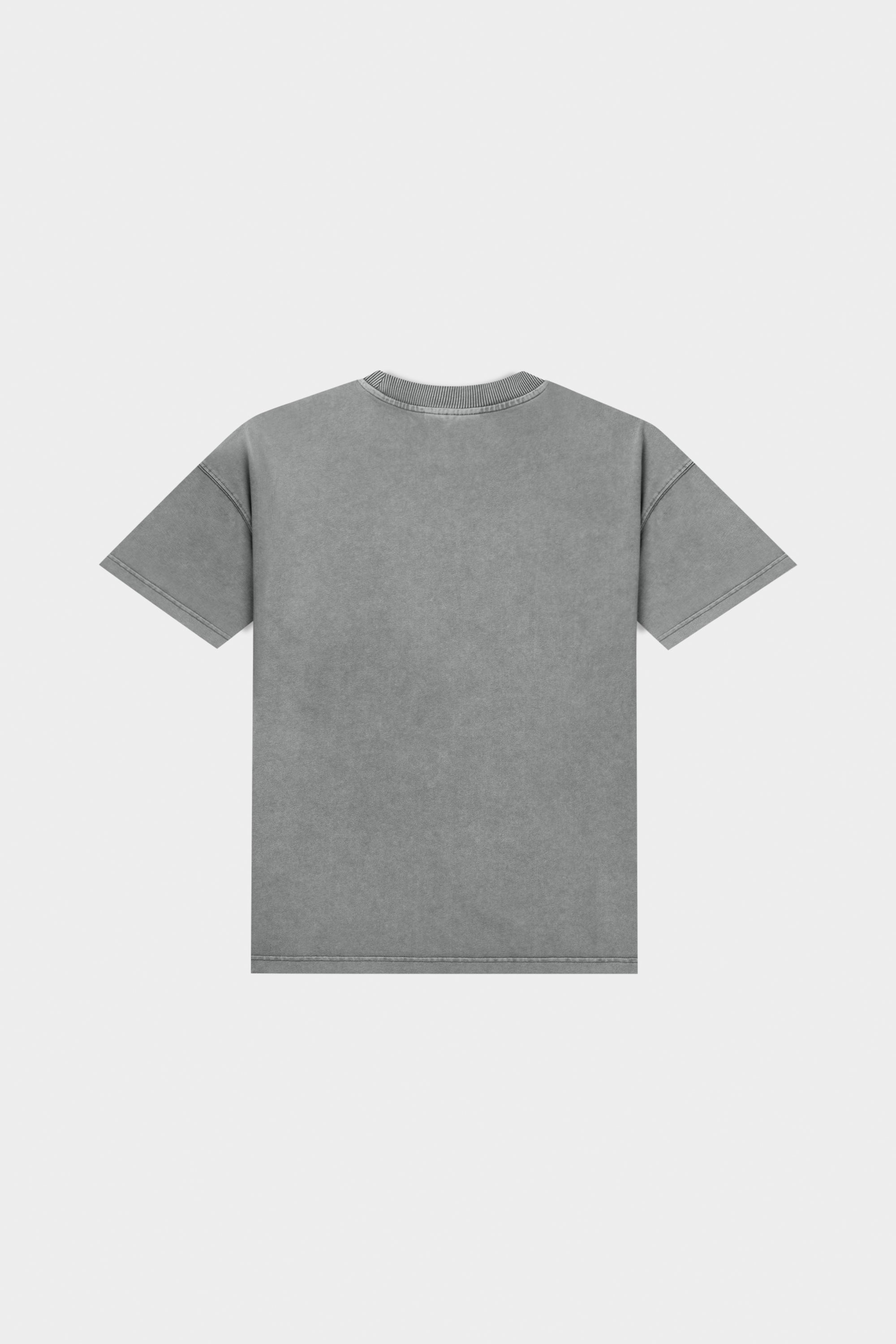 Urbano lavado Box Camiseta Dove Grey