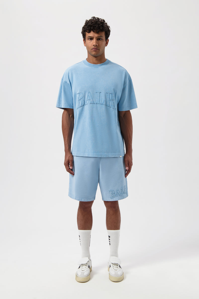 Urban Washed Box T-Shirt Breeze Blue