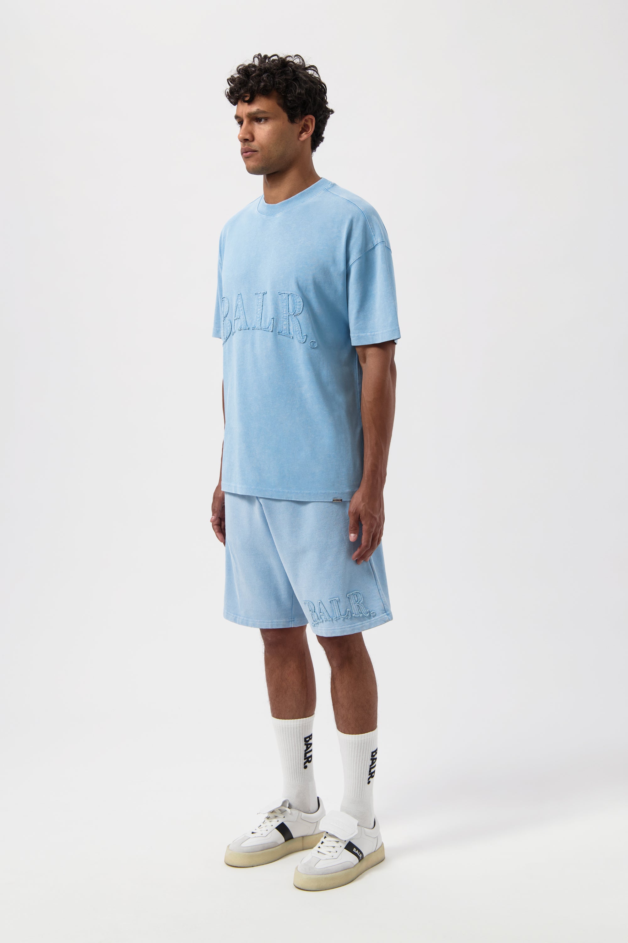 Urban Washed Box T-Shirt Breeze Blue