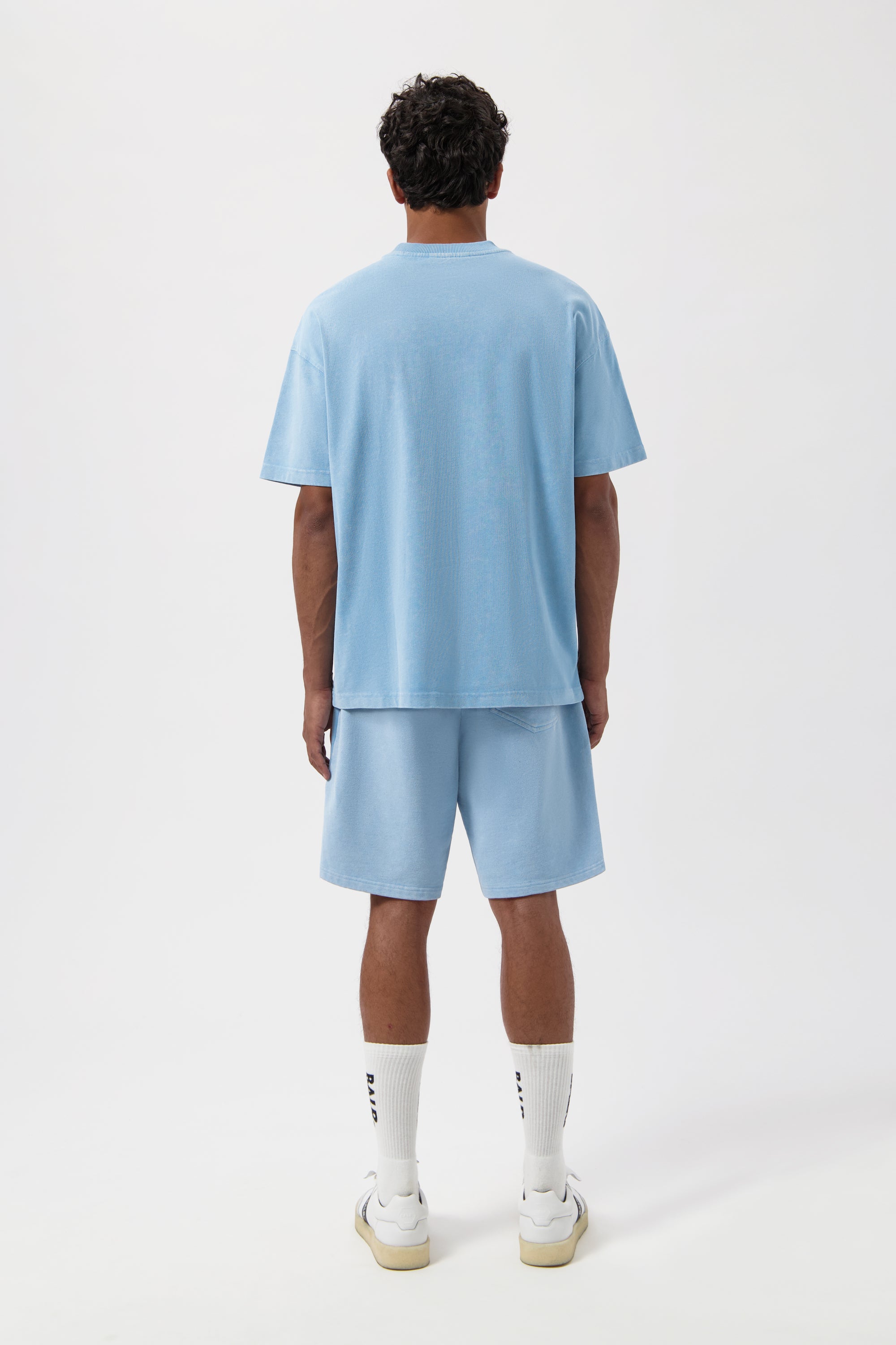 Urban Washed Box T-Shirt Breeze Blue