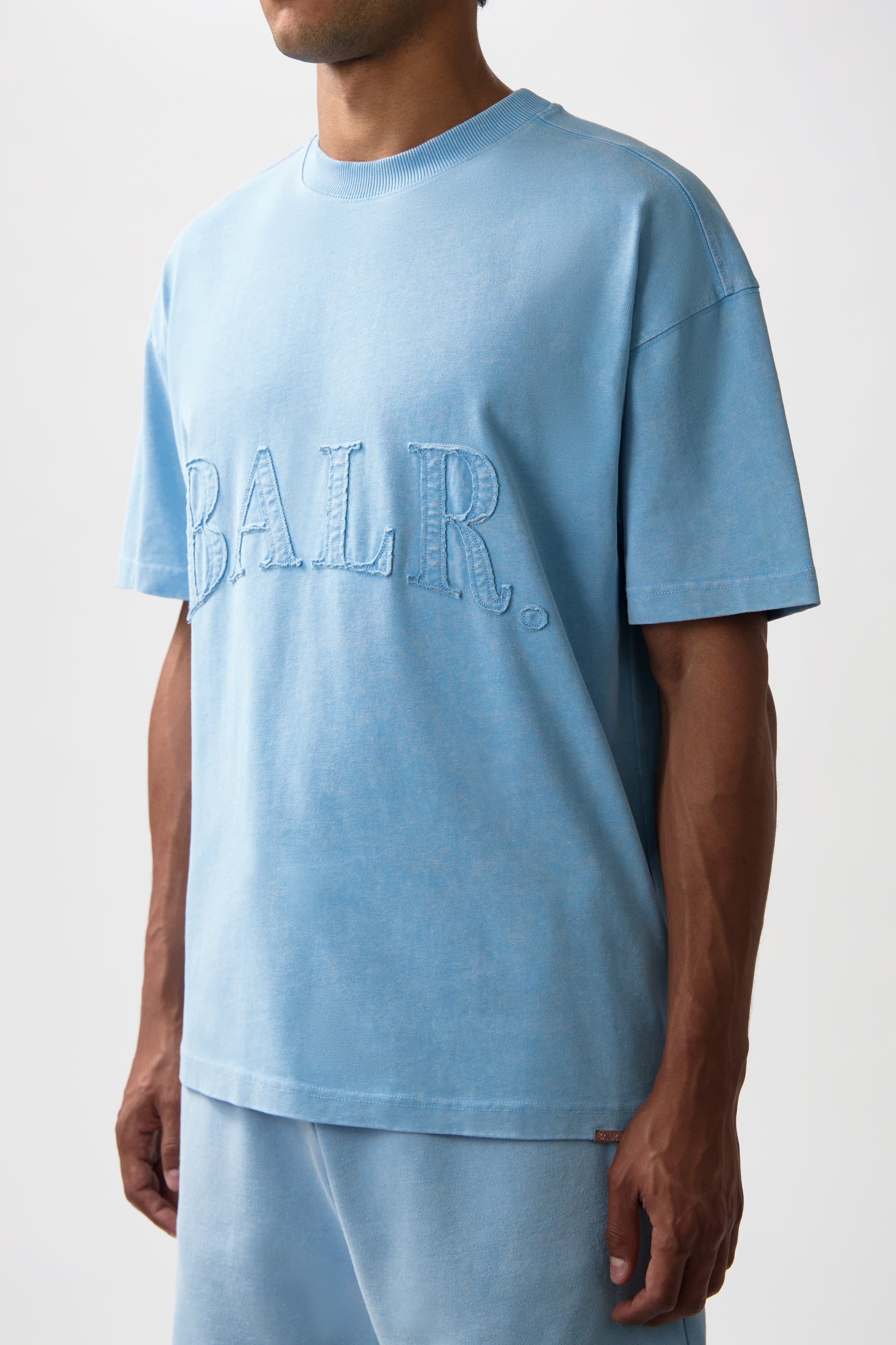 Urban Washed Box T-Shirt Breeze Blue