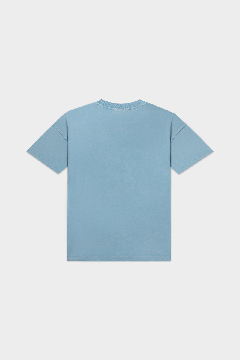 Urban Washed Box T-Shirt Breeze Blue