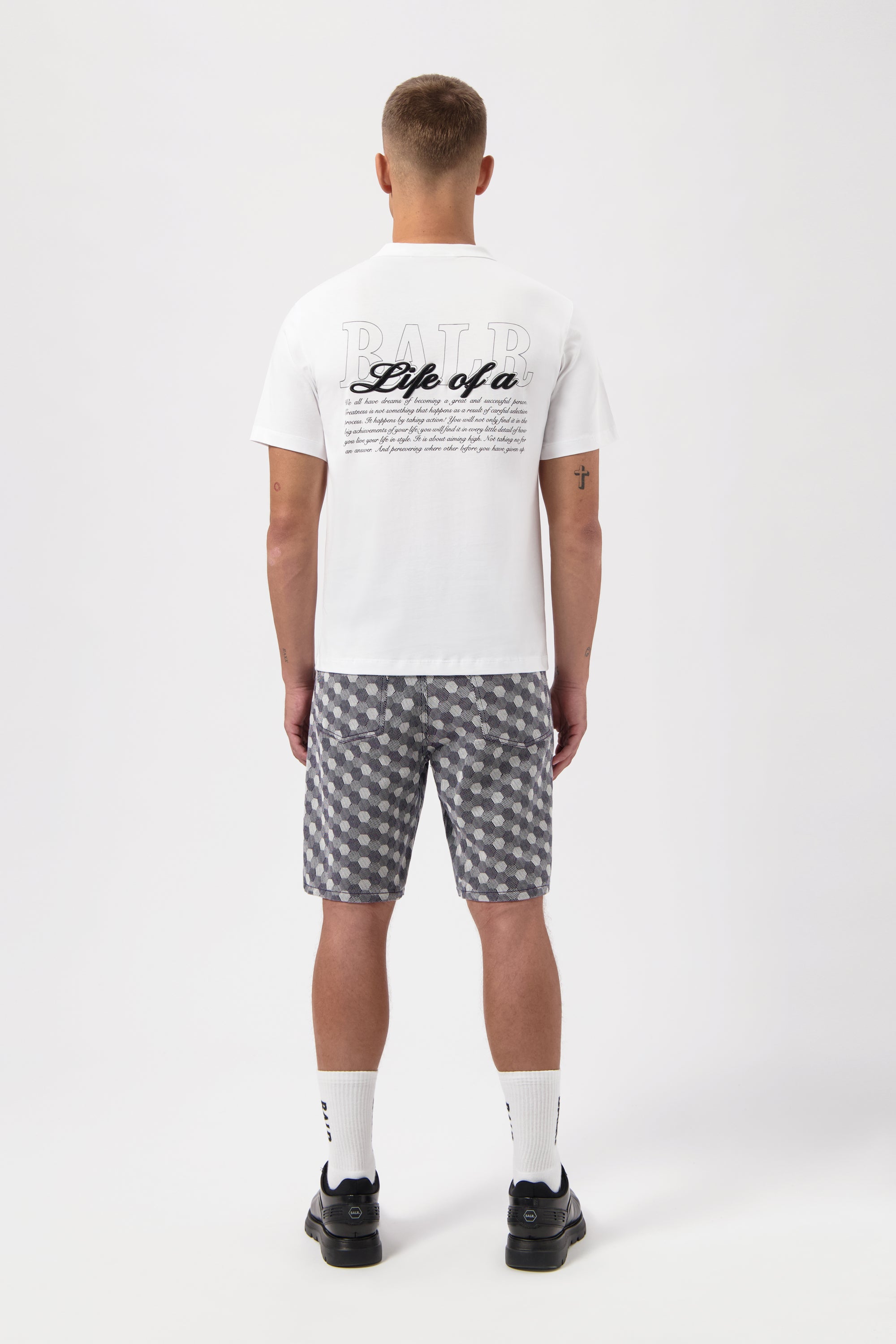 Script T-Shirt Bright White