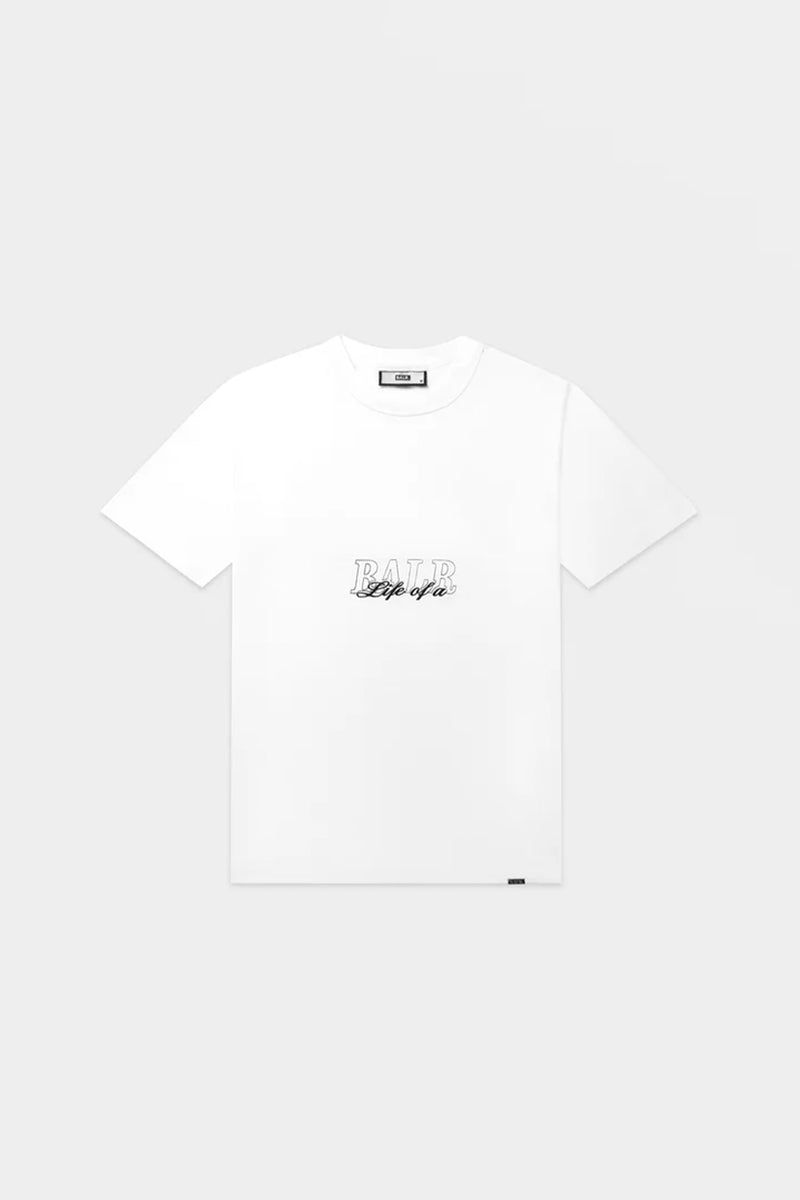 Script T-Shirt Bright White