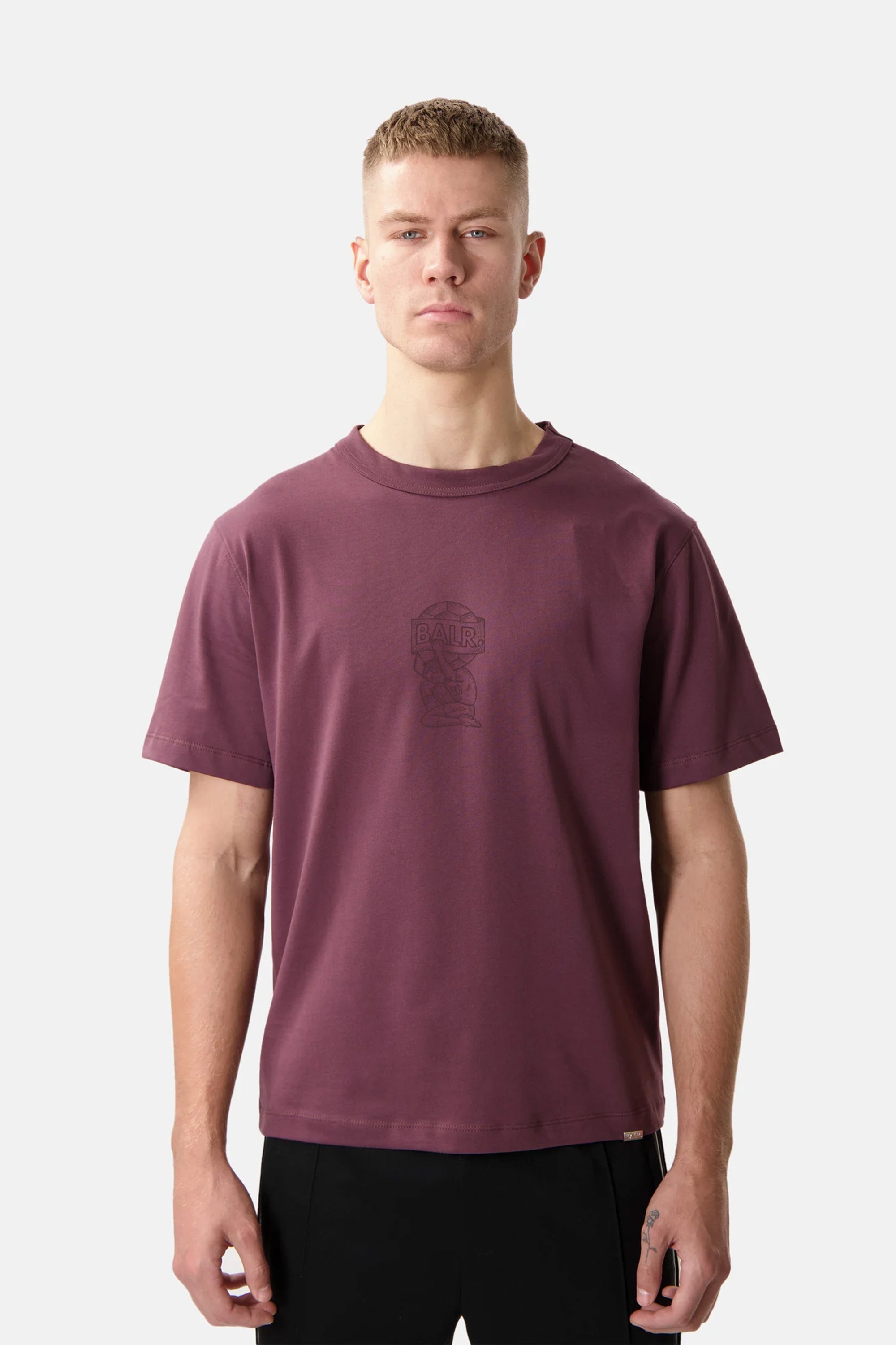 GOTL Titan T-Shirt Wine Red