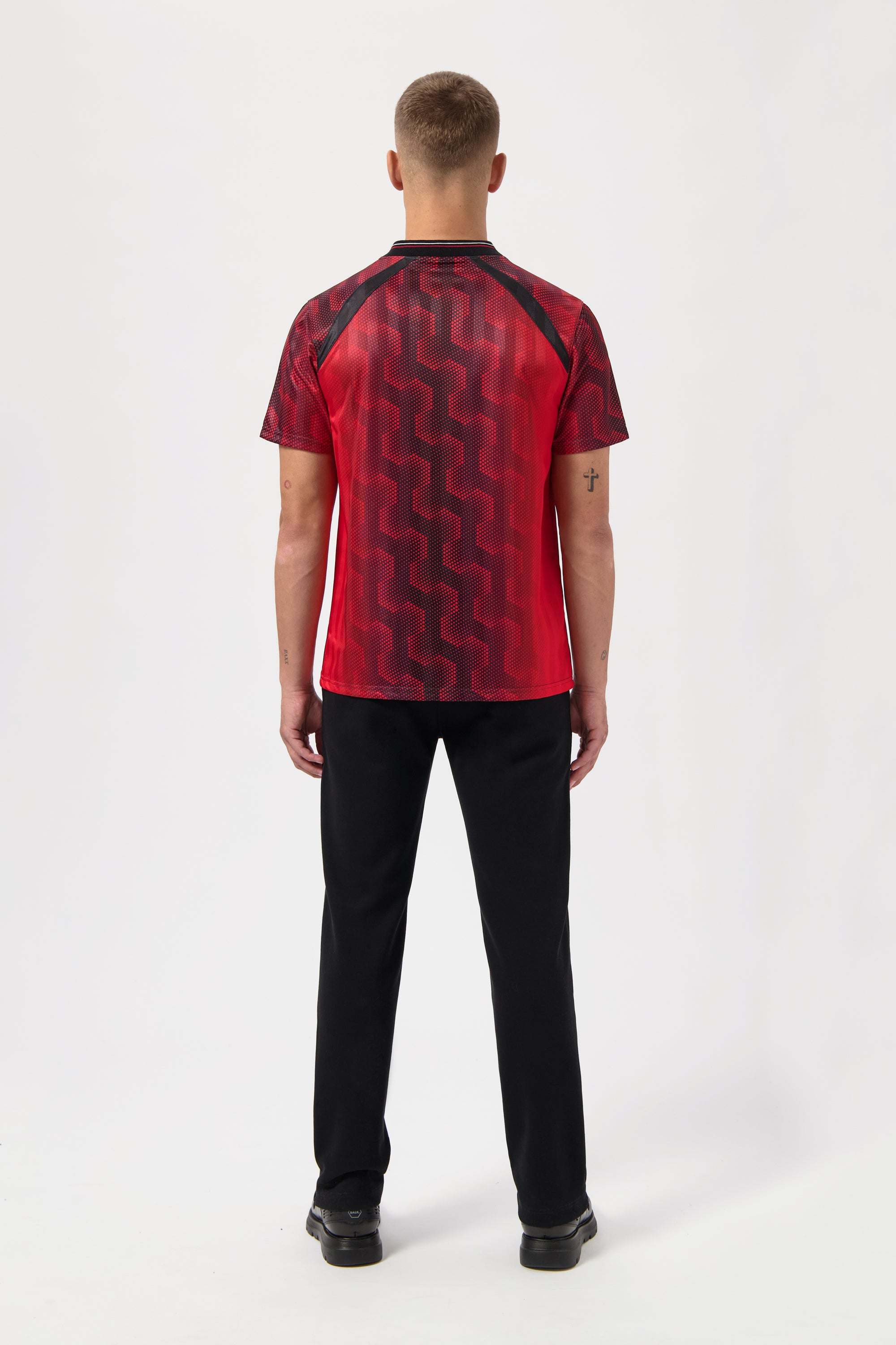 Hex Football Jersey Salsa Red