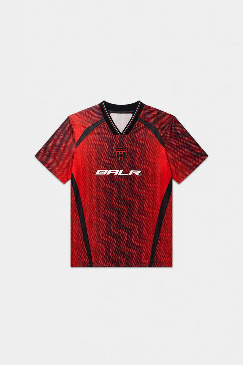 Hex Salsa de jersey de fútbol rojo