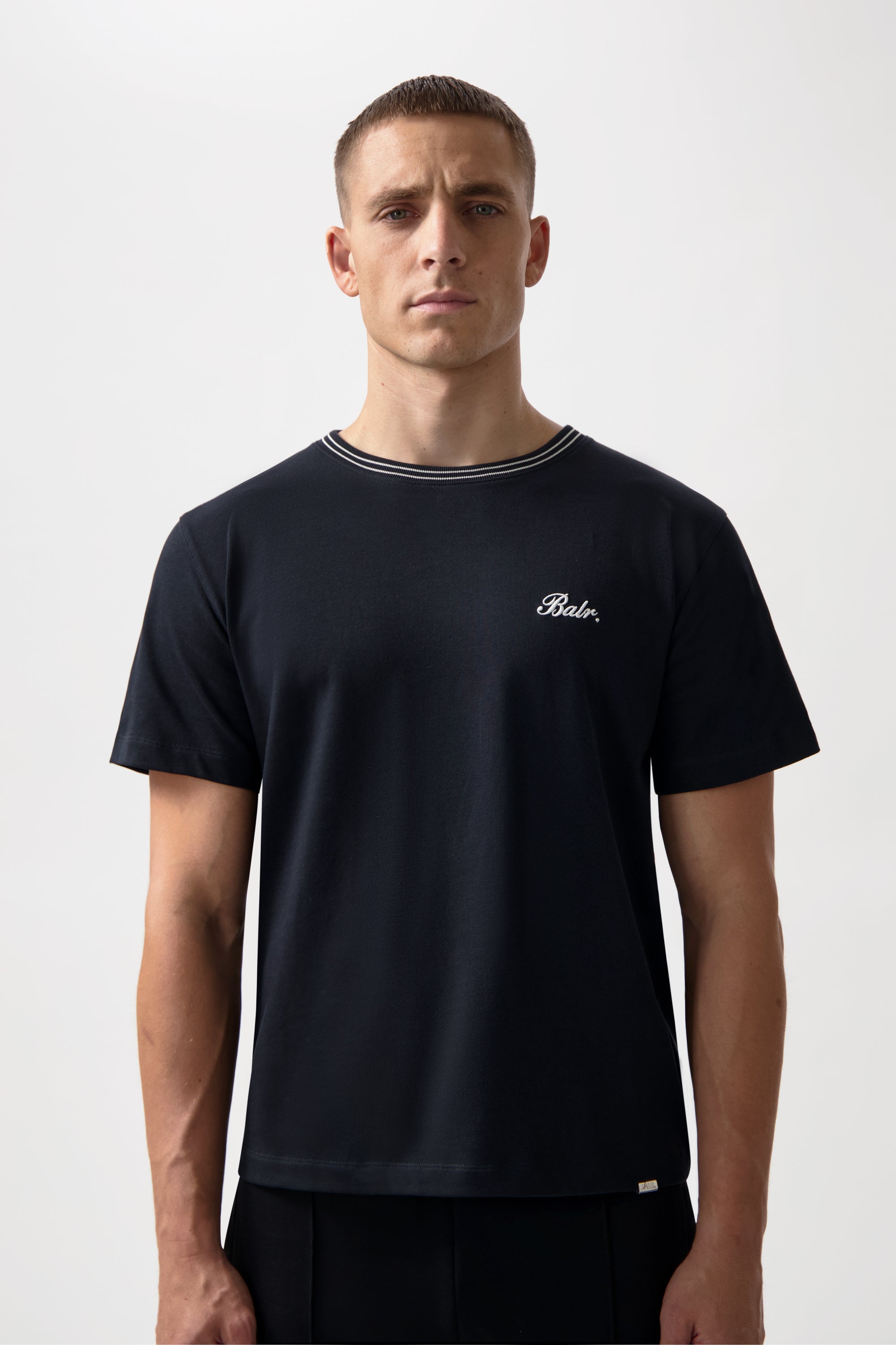 Tape T-Shirt Jet Black