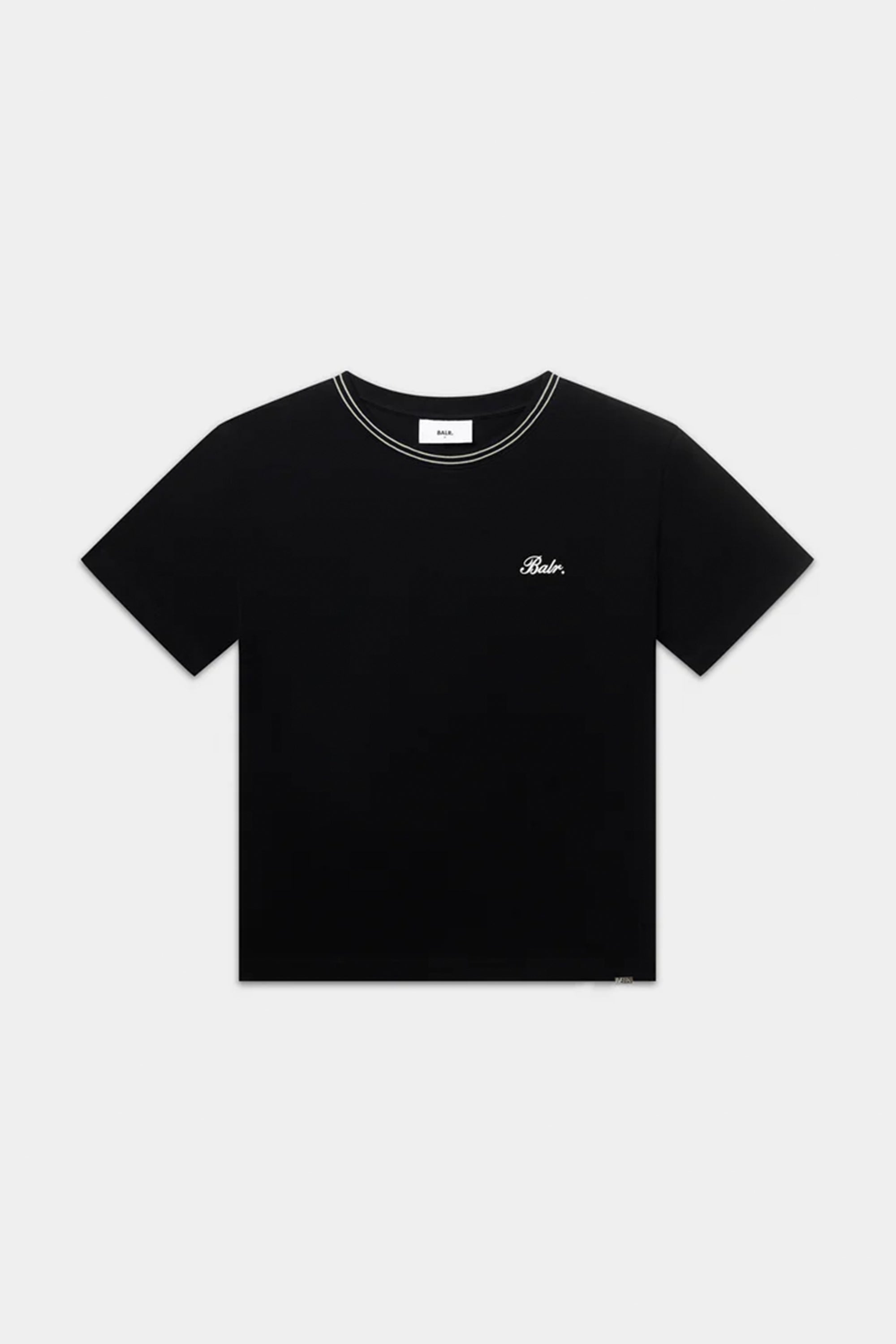 Tape T-Shirt Jet Black