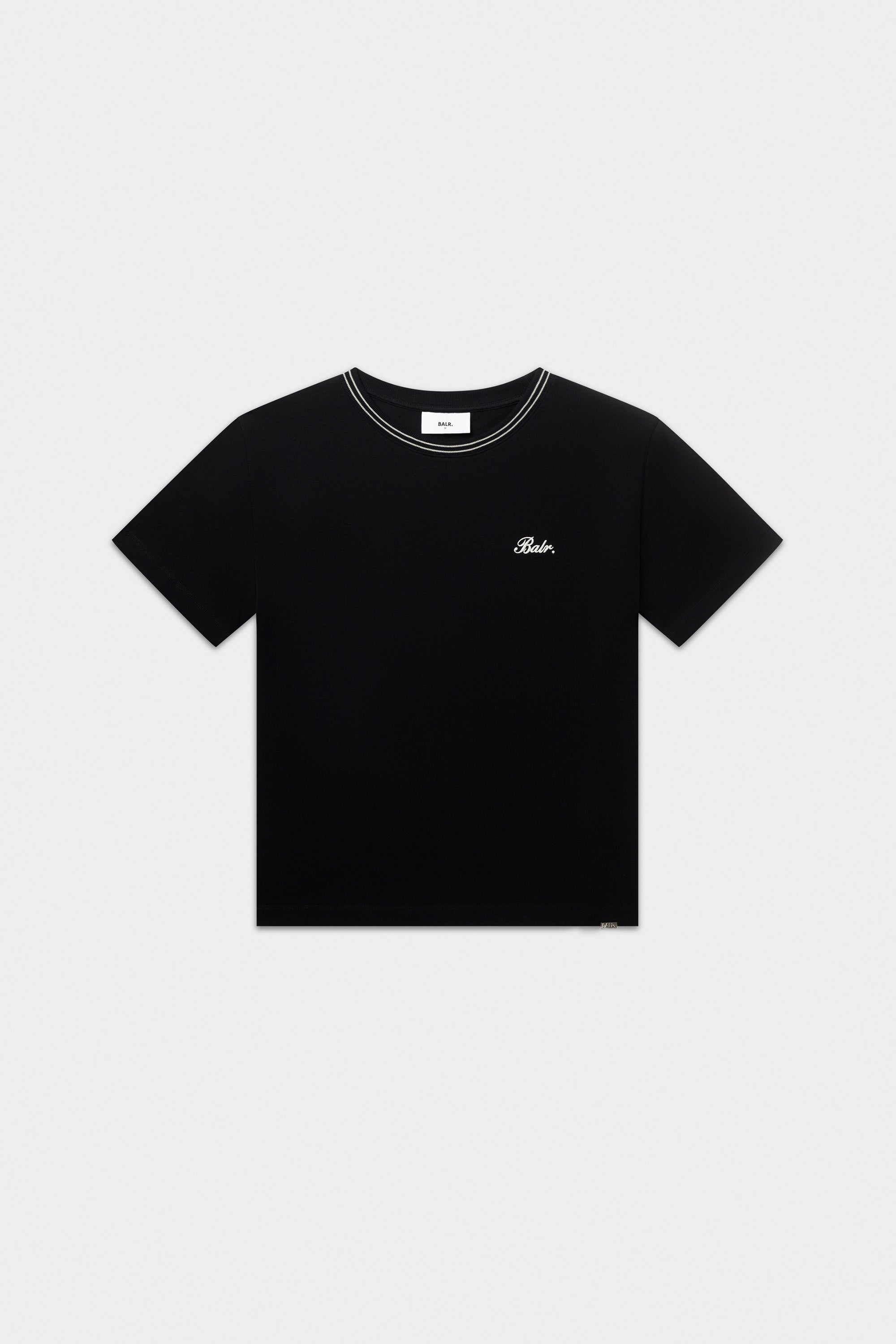 Tape T-Shirt Jet Black