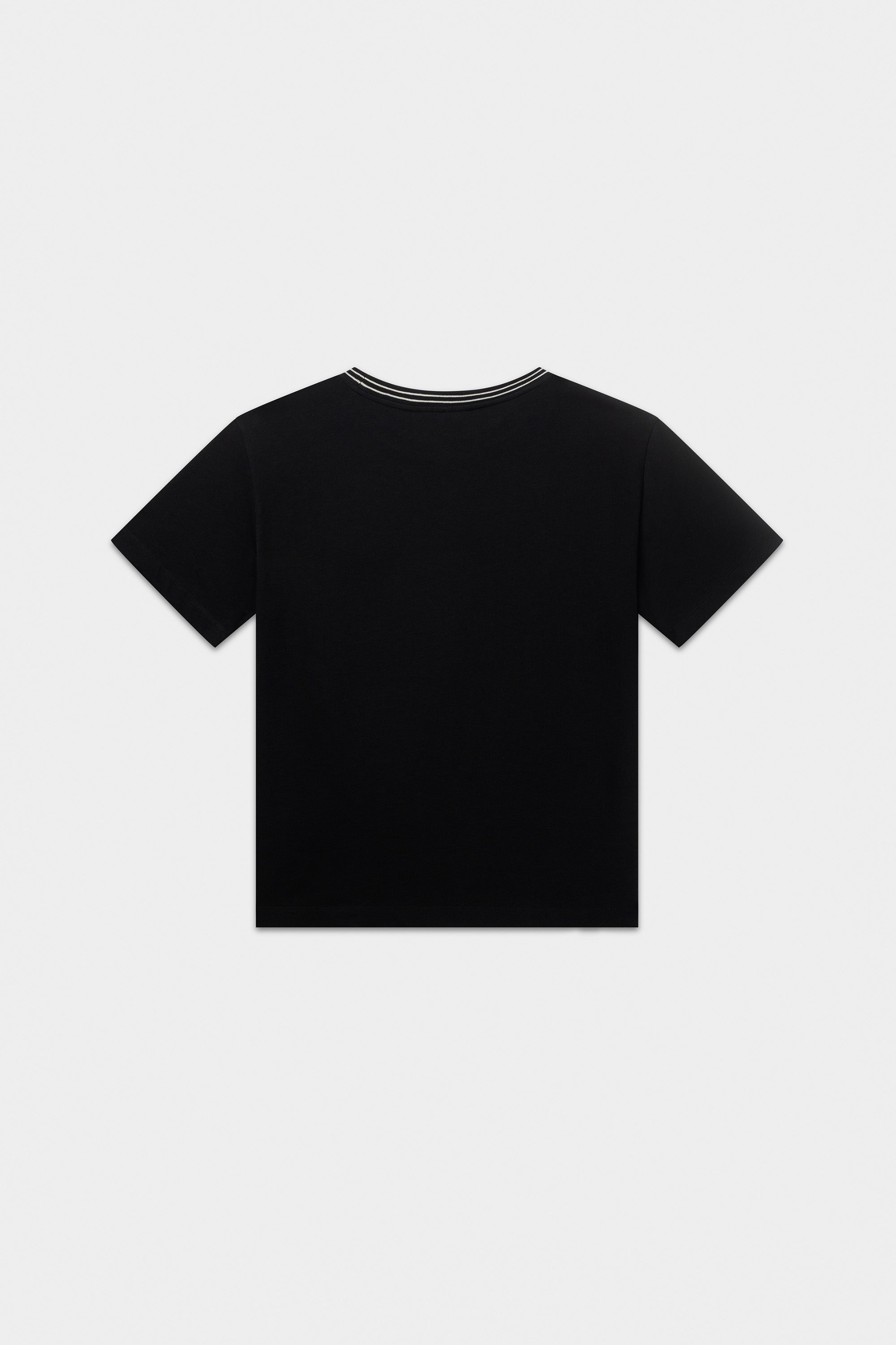 Tape T-Shirt Jet Black