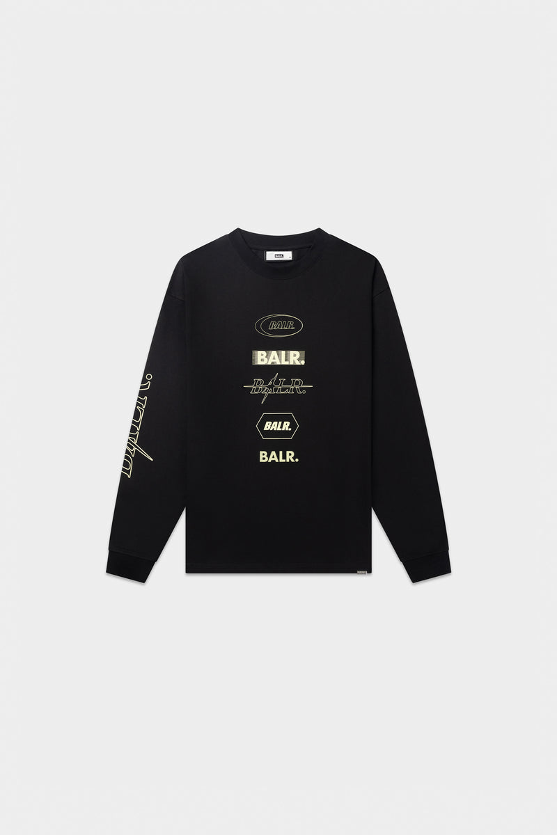 Tags LS T-Shirt Jet Black