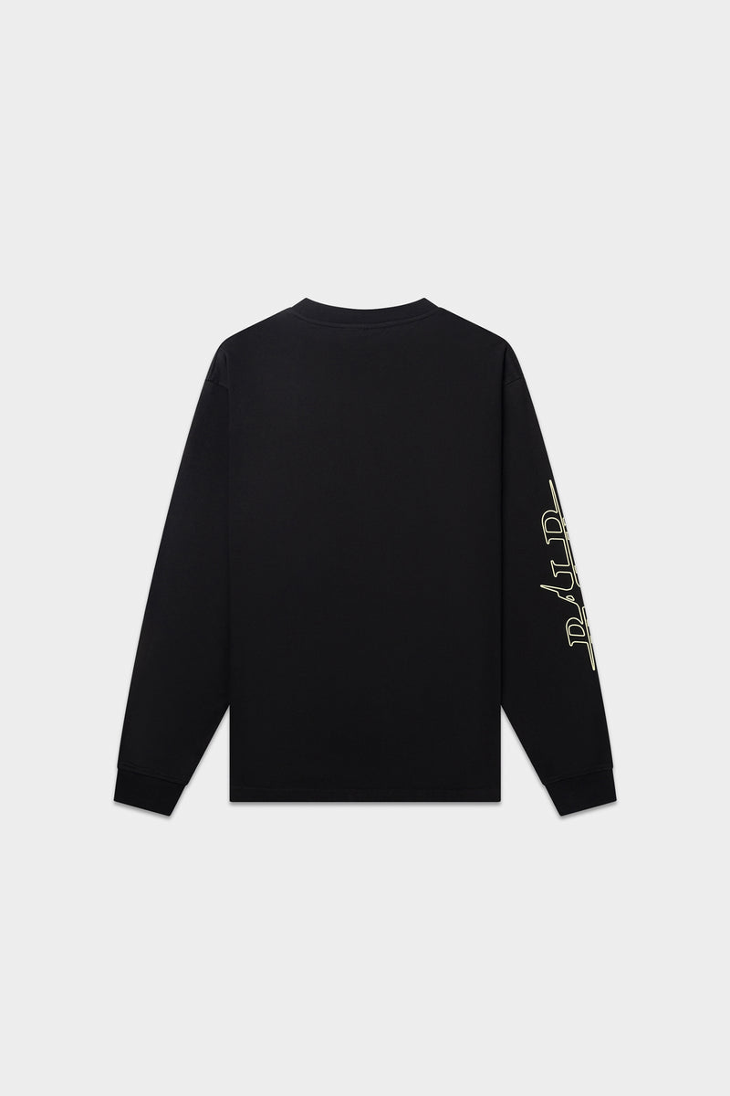 Tags LS T-Shirt Jet Black