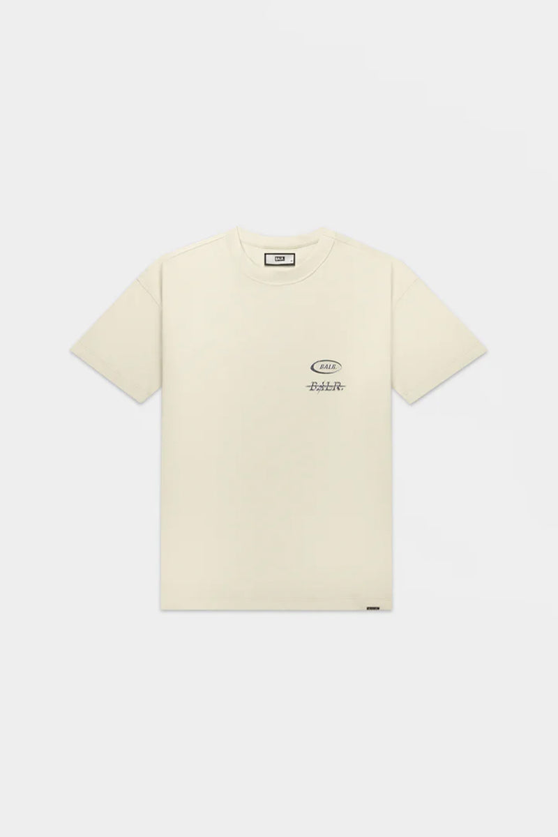 Metallic Box T-Shirt Light Beige