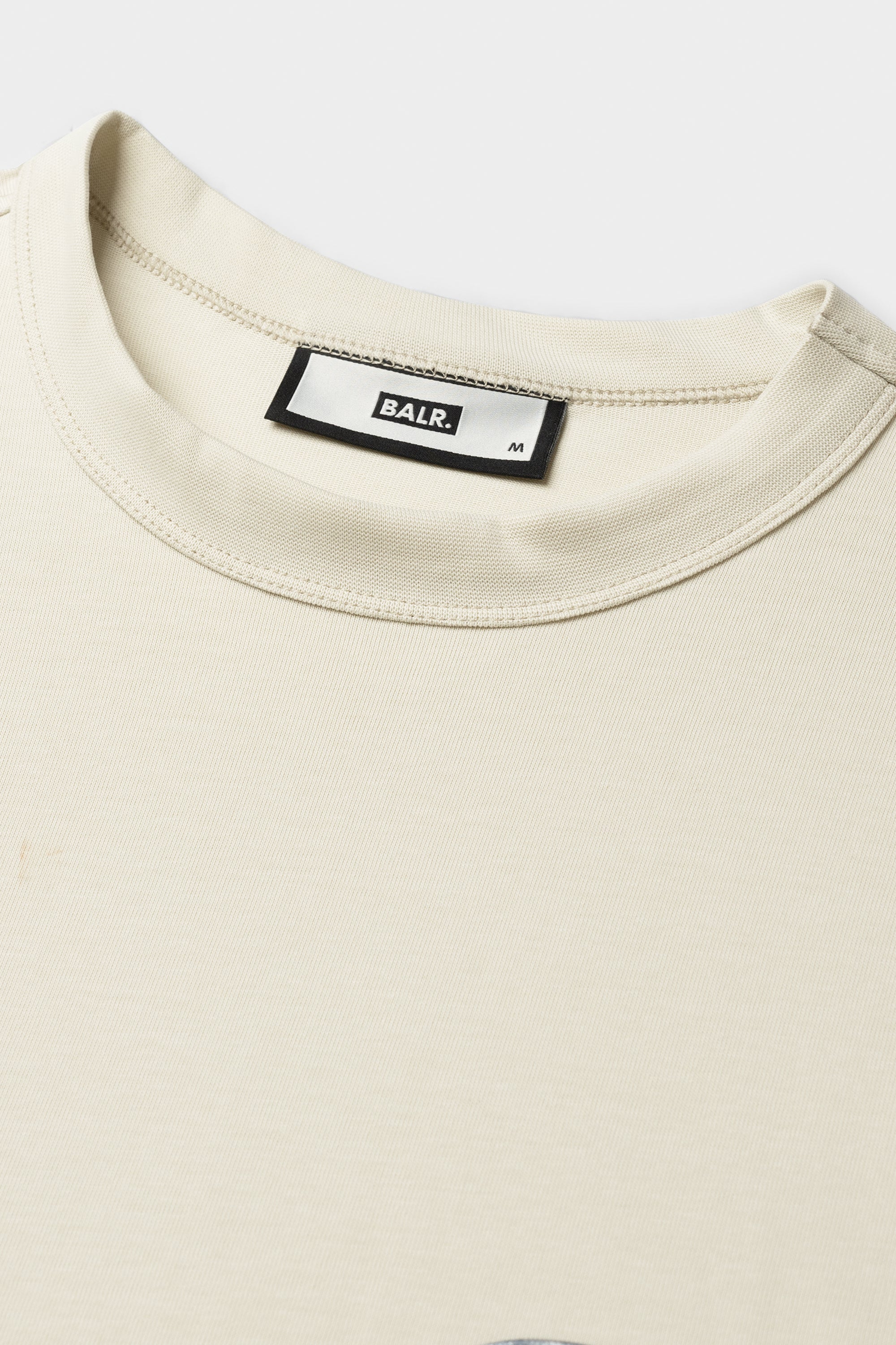 Metallic Box T-Shirt Light Beige